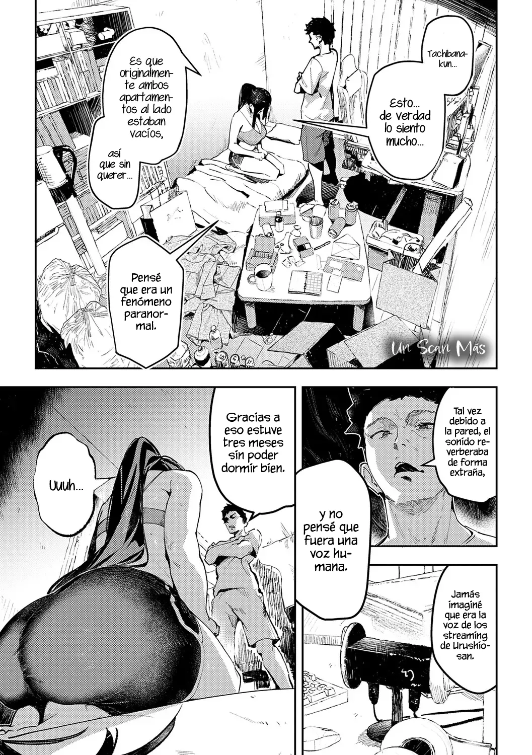 [Waremono] Binaural Ohortunity｜Oportunidad Binaural (Megami) [Spanish] [Un Scan Más] [Digital] imagen número 6