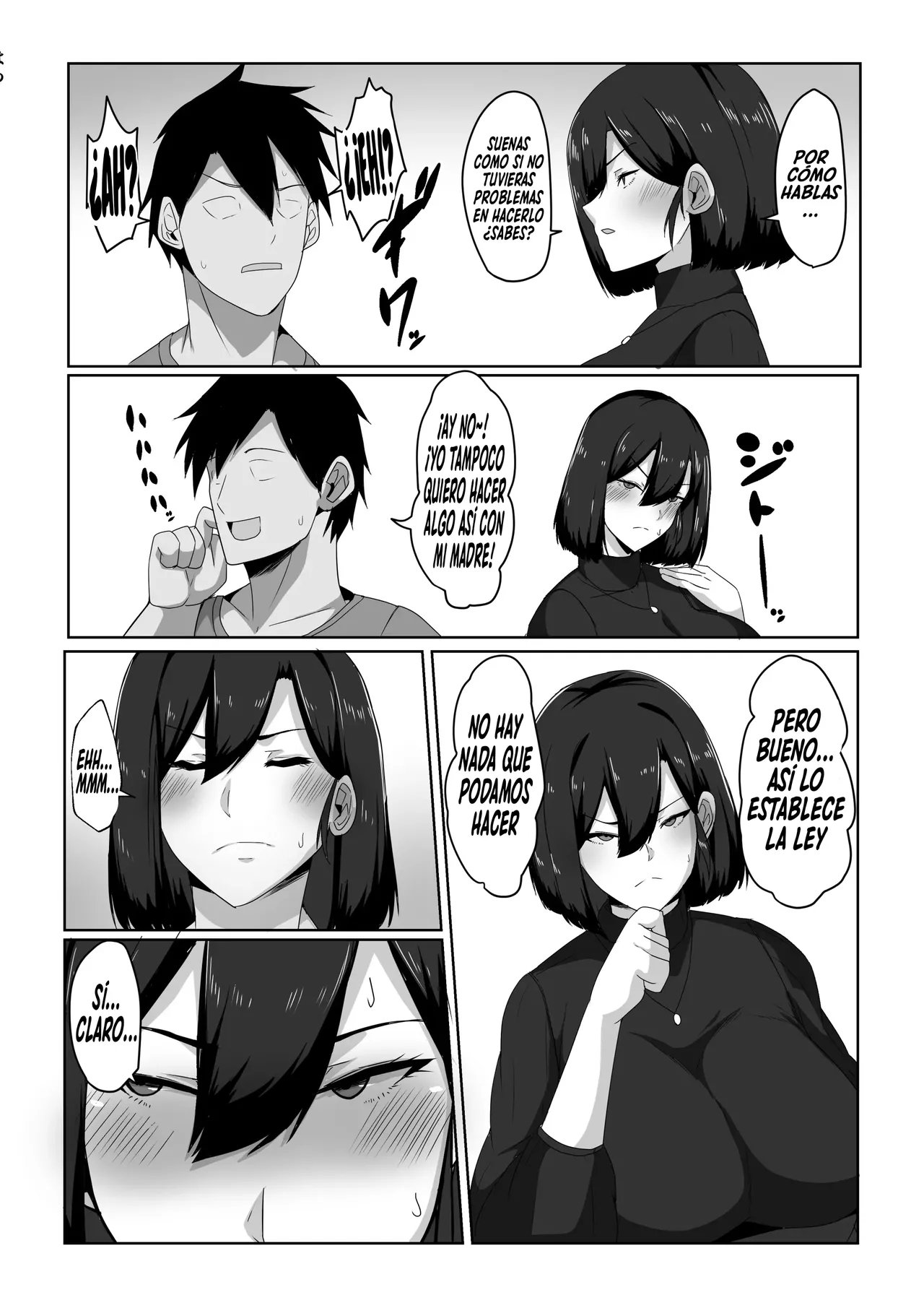 [Akikan] Boshi Seikyouiku Gimu-ka Houan Shimosato-ka｜Proyecto de Ley para la Educación Sexual Obligatoria para Madre-Hijo - Familia Shimosato [Spanish] [El naranjas = Mr.Naranjas] [Digital] Bildnummer 6