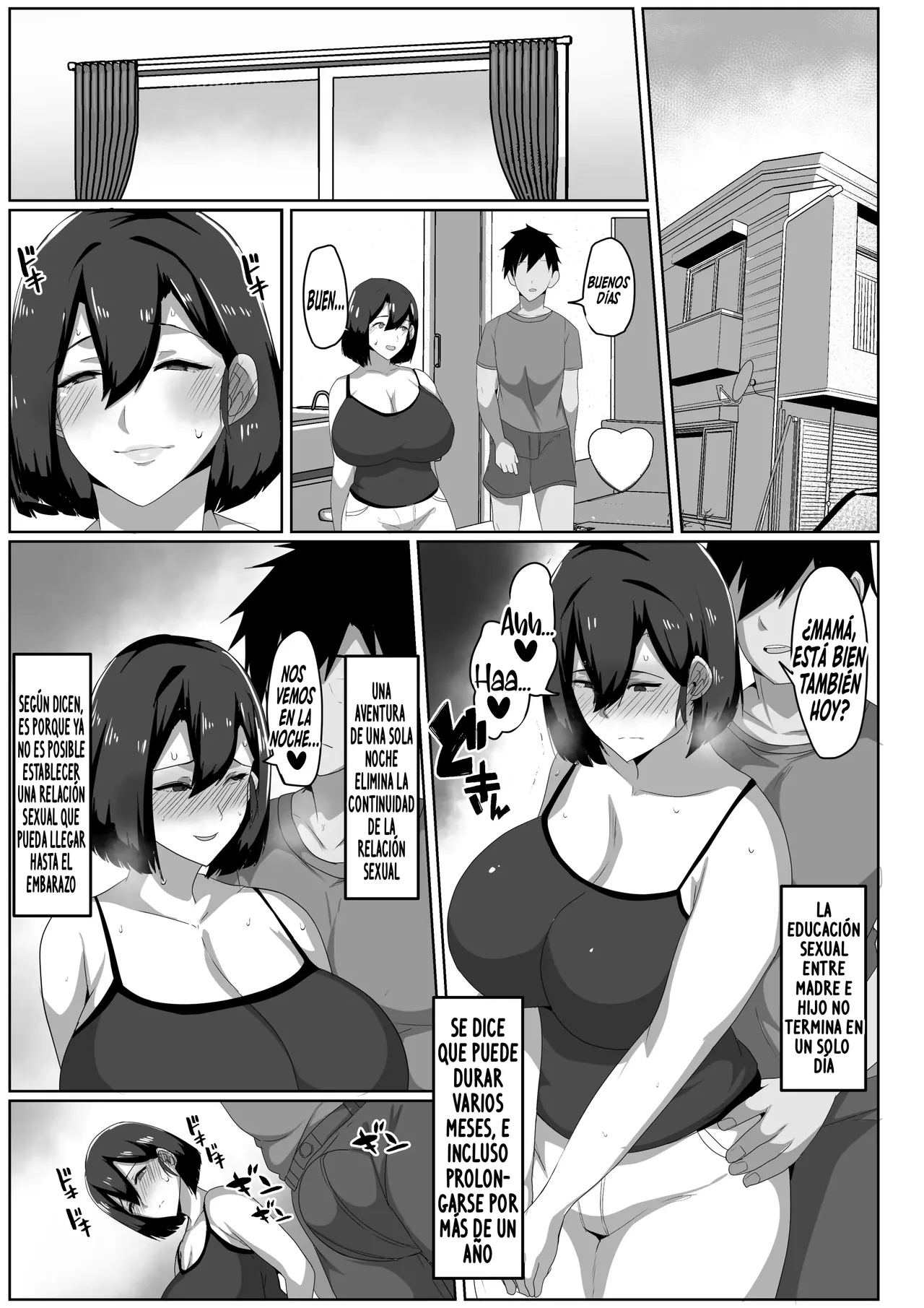 [Akikan] Boshi Seikyouiku Gimu-ka Houan Shimosato-ka｜Proyecto de Ley para la Educación Sexual Obligatoria para Madre-Hijo - Familia Shimosato [Spanish] [El naranjas = Mr.Naranjas] [Digital] Bildnummer 21