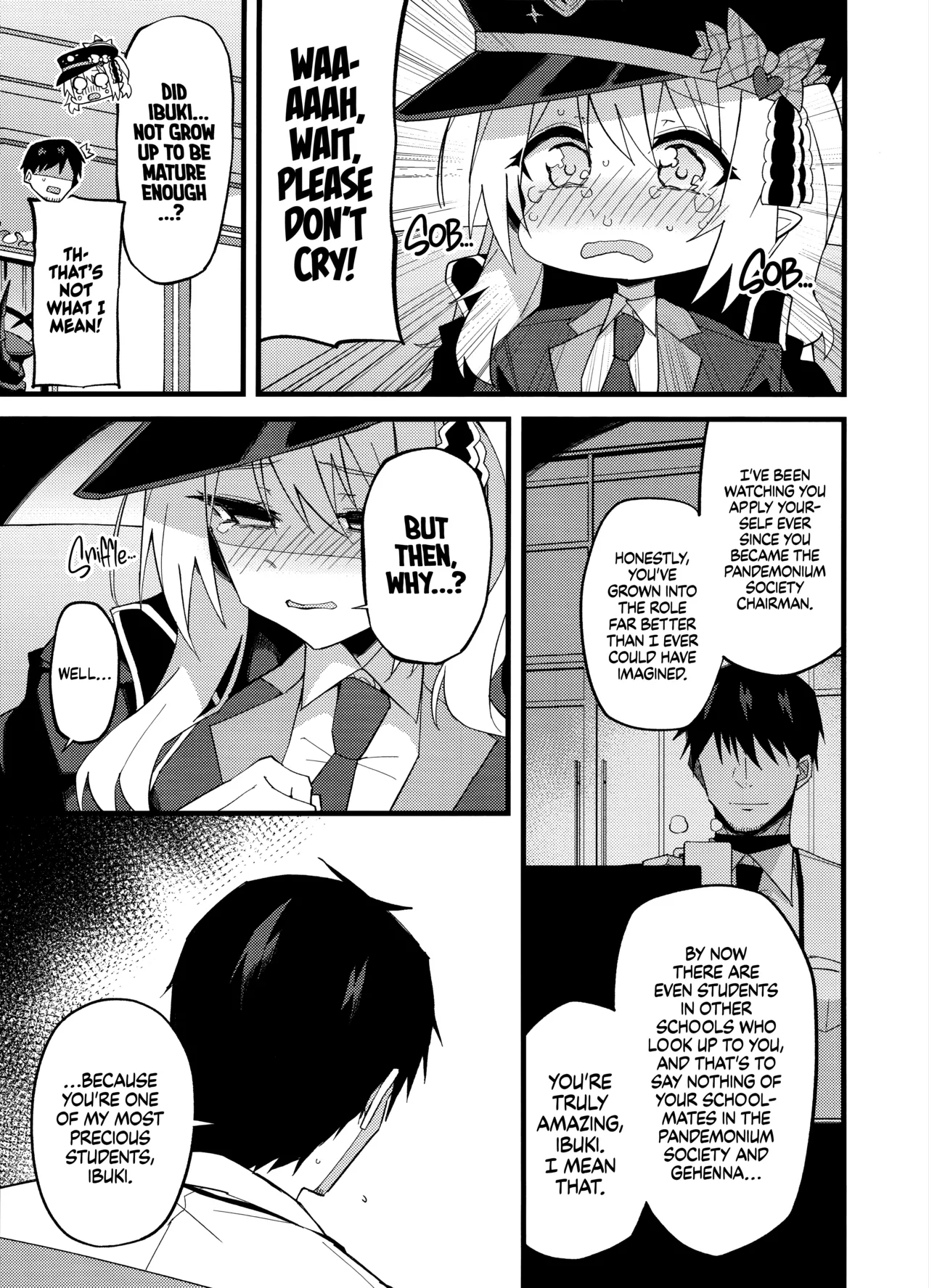 (C106) [MiracleBurn (Himiya Zyo-zu)] Ibuki, Ii-ppai Mattan da yo...♡ | Ibuki’s Waited for Sooo Long...♡  (Blue Archive) [English] [Getter Senseis] 图片编号 7