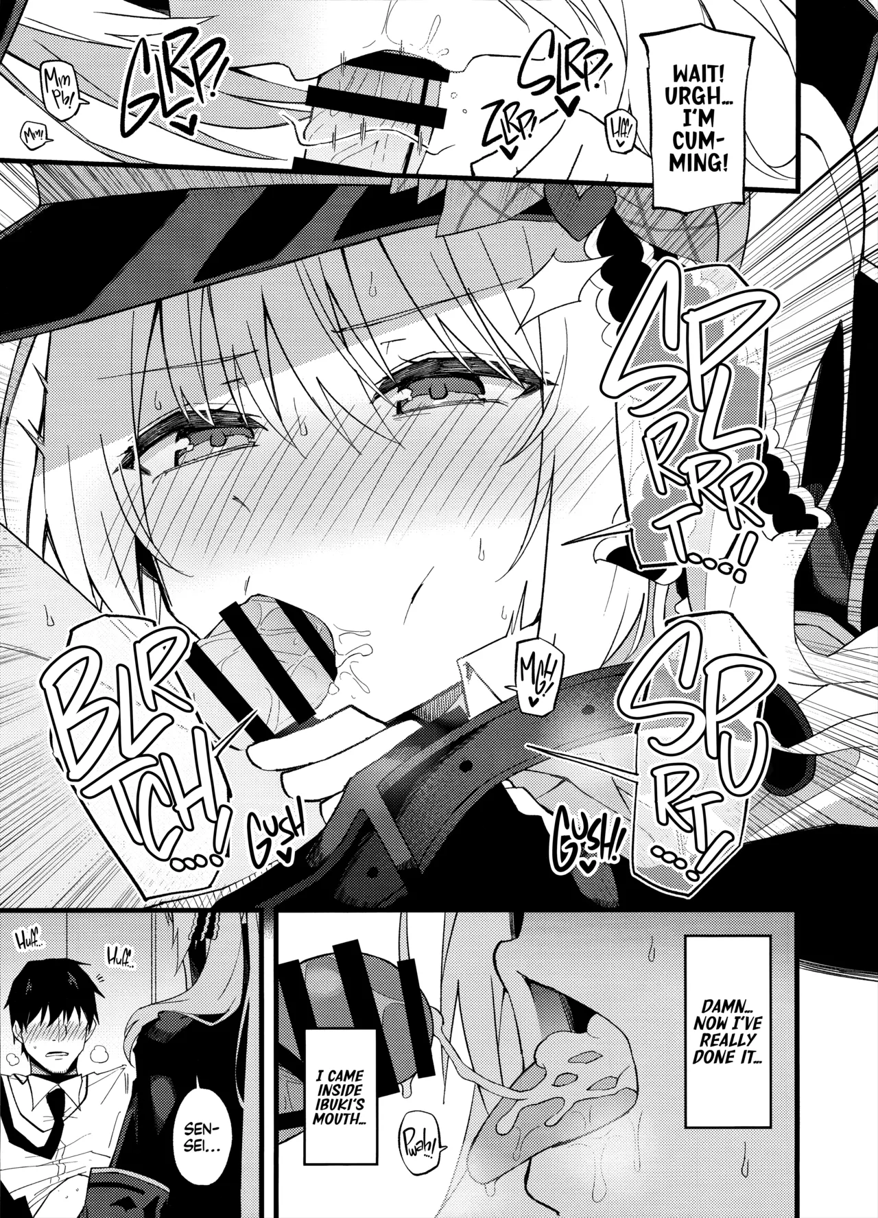 (C106) [MiracleBurn (Himiya Zyo-zu)] Ibuki, Ii-ppai Mattan da yo...♡ | Ibuki’s Waited for Sooo Long...♡  (Blue Archive) [English] [Getter Senseis] 图片编号 11