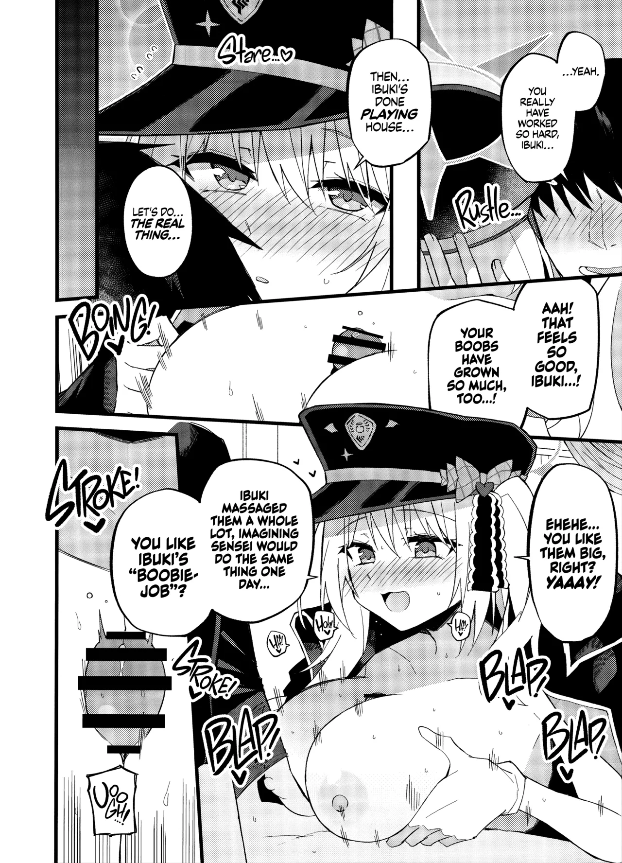 (C106) [MiracleBurn (Himiya Zyo-zu)] Ibuki, Ii-ppai Mattan da yo...♡ | Ibuki’s Waited for Sooo Long...♡  (Blue Archive) [English] [Getter Senseis] 图片编号 14