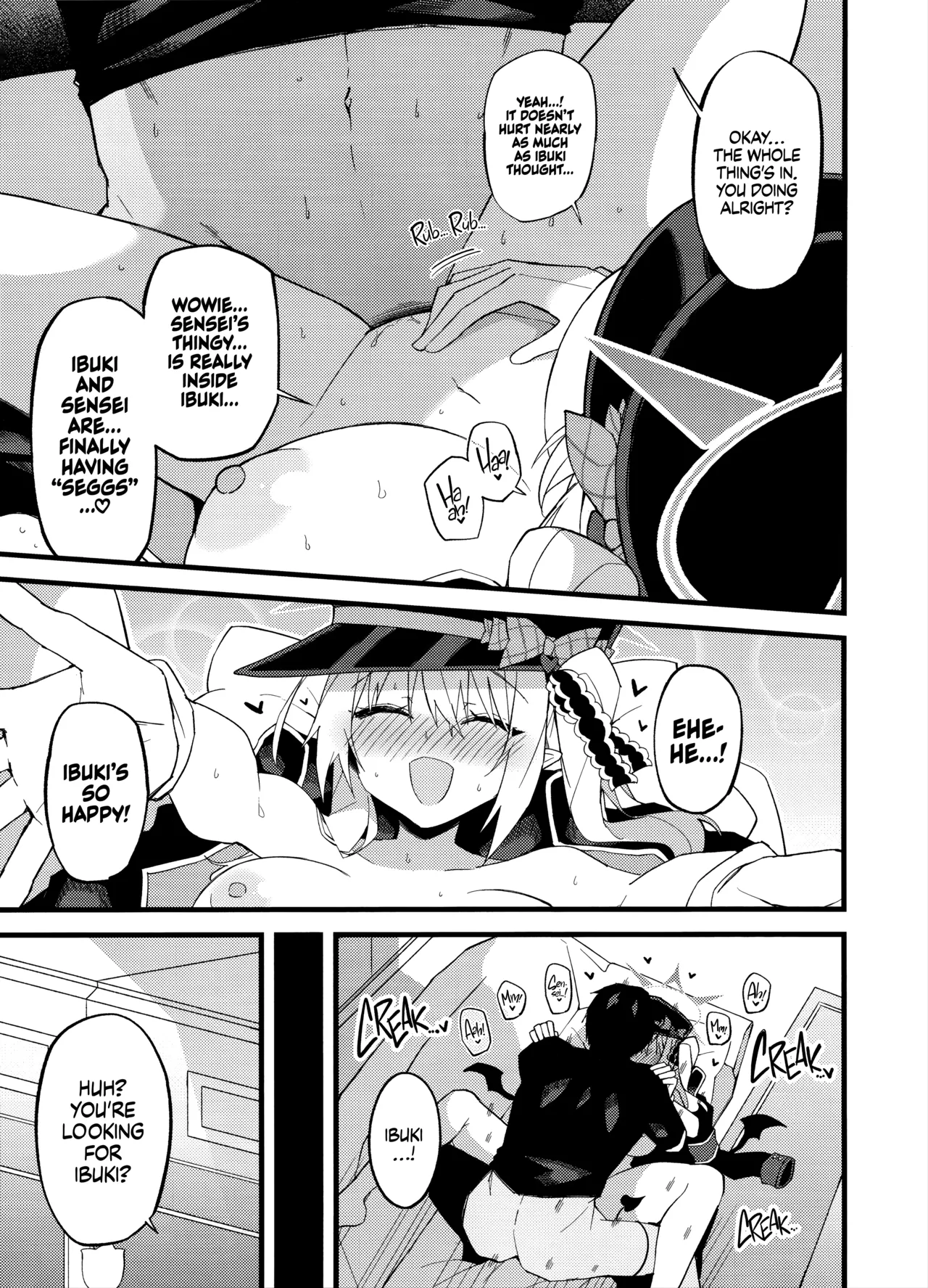 (C106) [MiracleBurn (Himiya Zyo-zu)] Ibuki, Ii-ppai Mattan da yo...♡ | Ibuki’s Waited for Sooo Long...♡  (Blue Archive) [English] [Getter Senseis] 图片编号 17