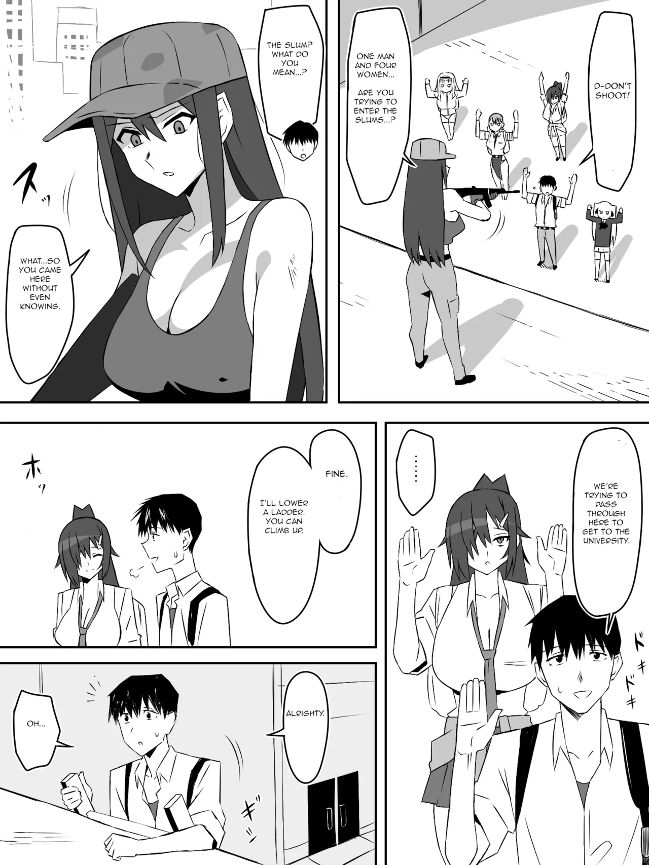 [Circle Kagemusha (Kagemusha)] Zombie Harem Life ~Koutai Mochi no Ore to Bakunyuu Zombie~ 7 [English] image number 8