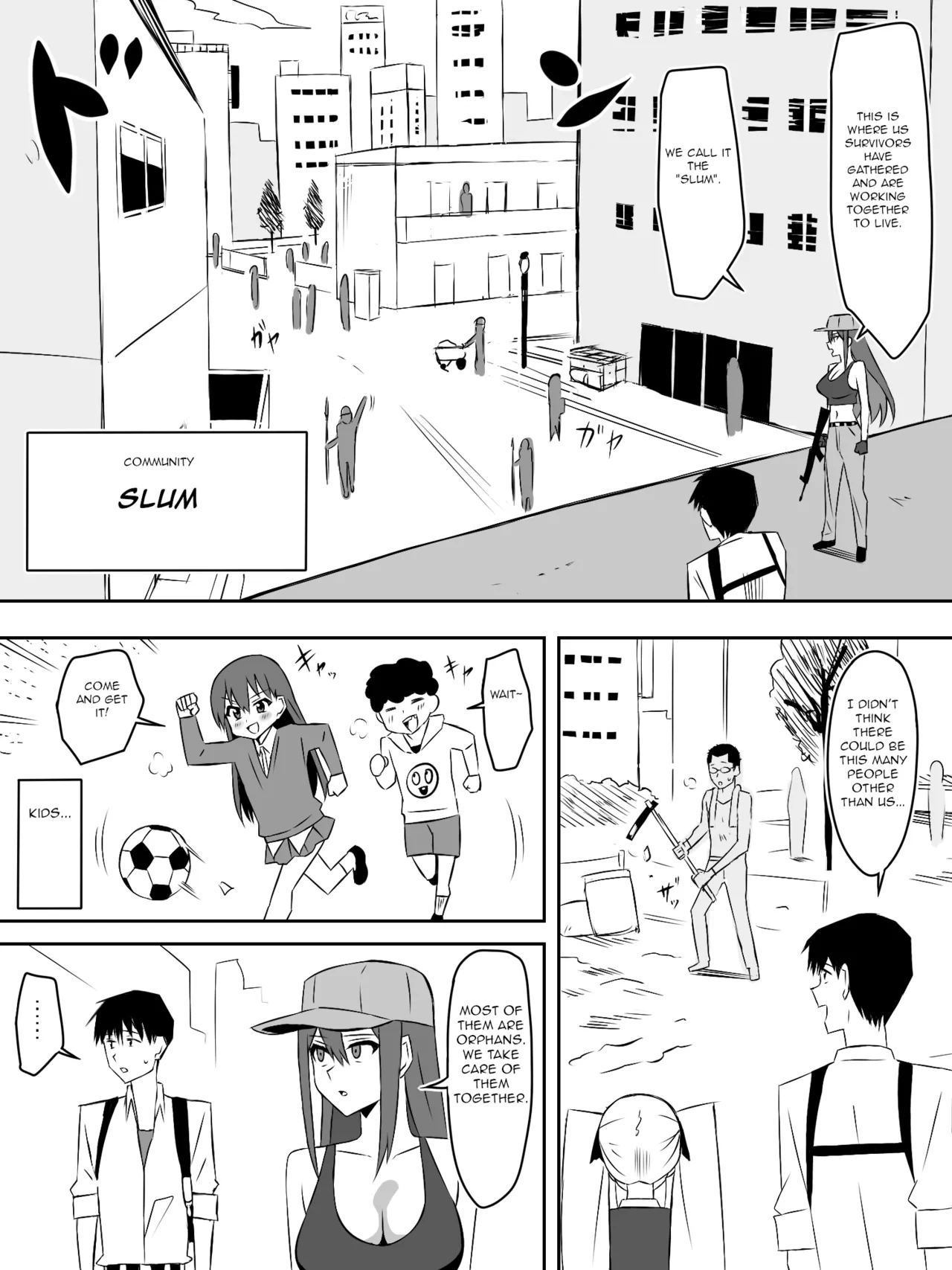 [Circle Kagemusha (Kagemusha)] Zombie Harem Life ~Koutai Mochi no Ore to Bakunyuu Zombie~ 7 [English] image number 9