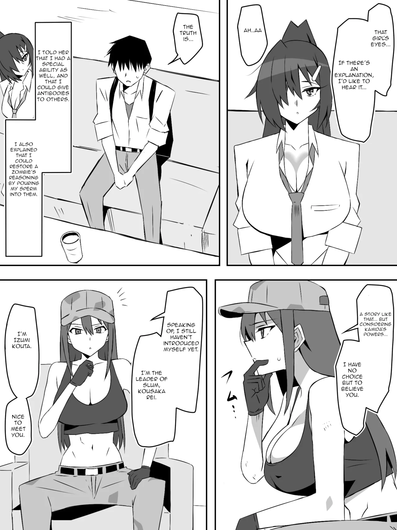 [Circle Kagemusha (Kagemusha)] Zombie Harem Life ~Koutai Mochi no Ore to Bakunyuu Zombie~ 7 [English] image number 38