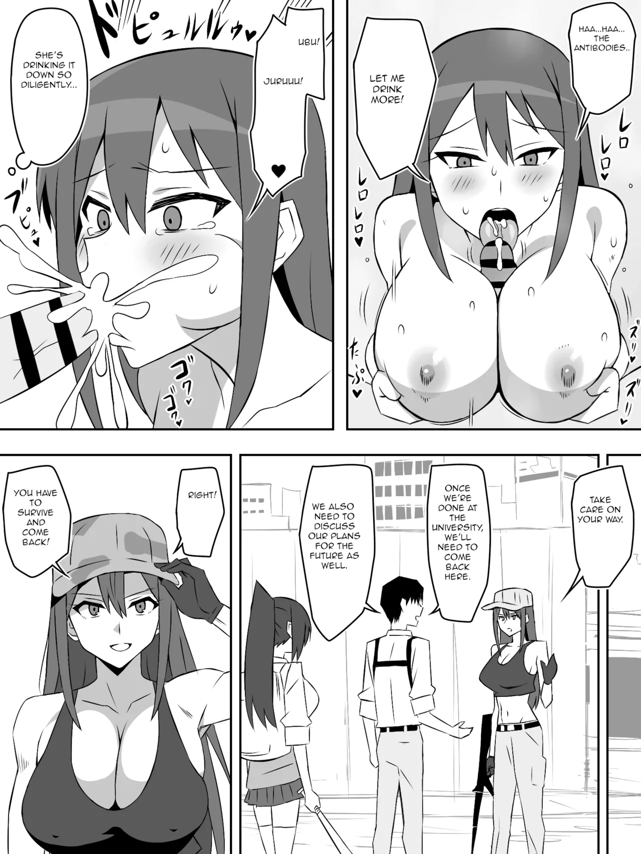 [Circle Kagemusha (Kagemusha)] Zombie Harem Life ~Koutai Mochi no Ore to Bakunyuu Zombie~ 7 [English] image number 47