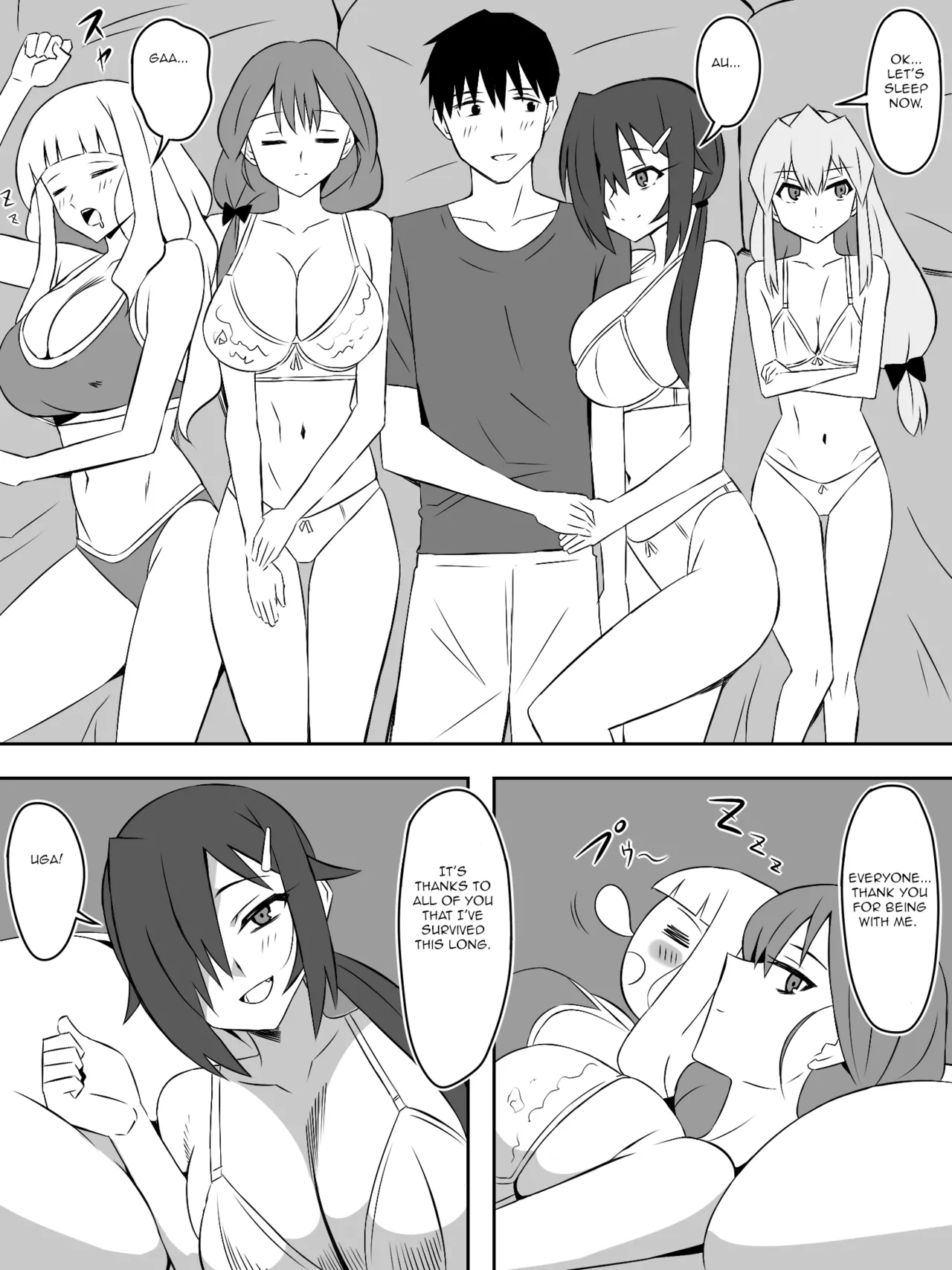 [Circle Kagemusha (Kagemusha)] Zombie Harem Life ~Koutai Mochi no Ore to Bakunyuu Zombie~ 7 [English] image number 64
