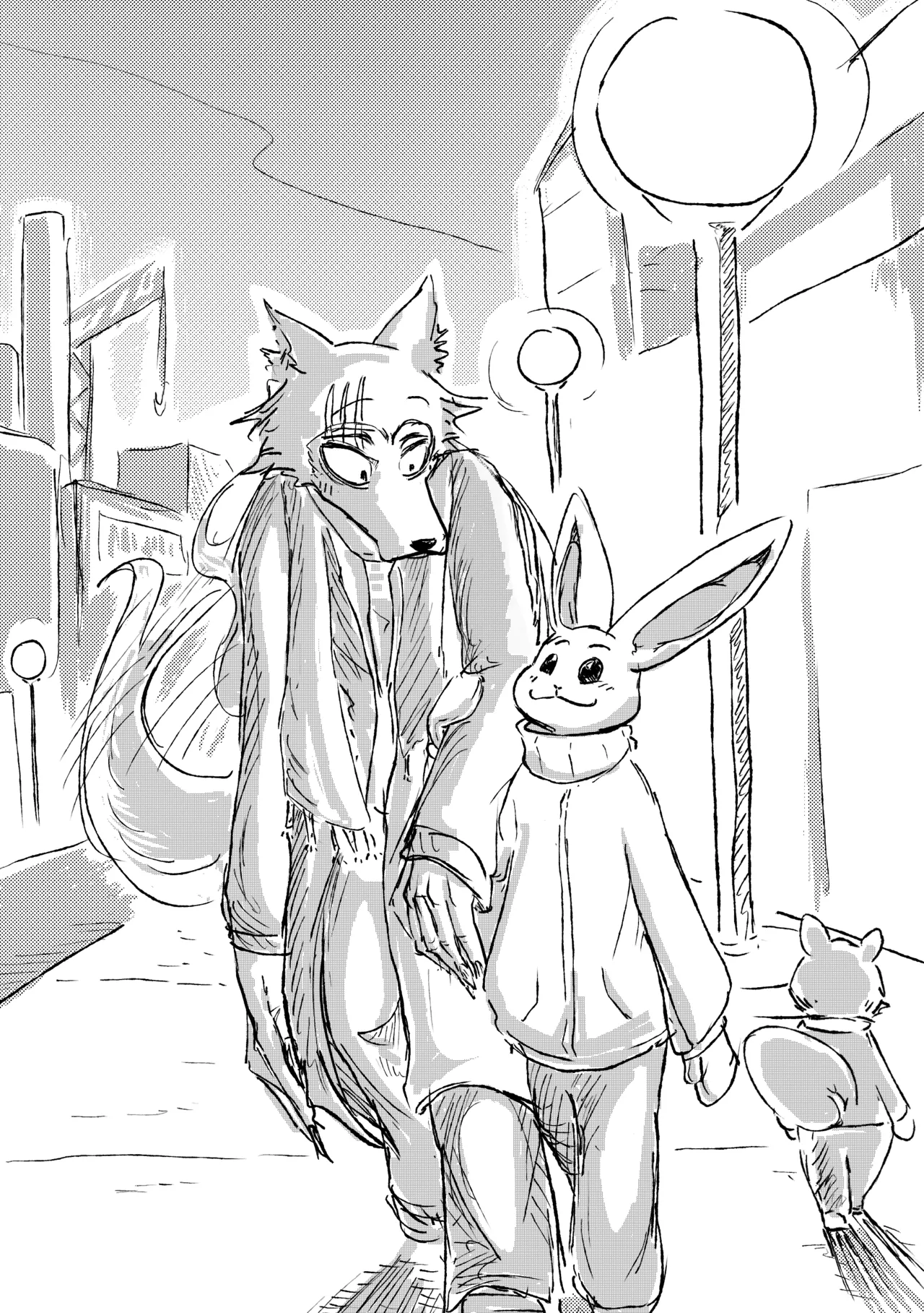 [dragonweirdo] Hotel Rose (Beastars)[Chinese](伤痛分鎏个人翻译)(ongoing) 画像番号 2