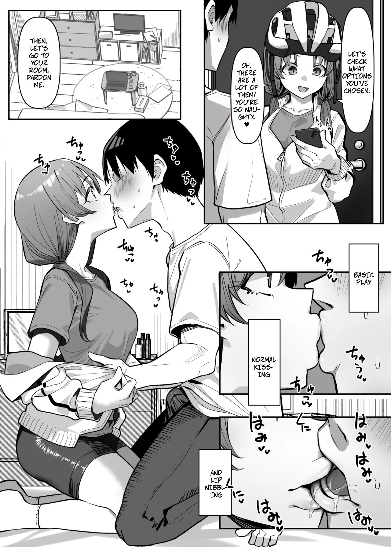 [MM] Shucchou-gata Berochuu Service o Tanonde Mita Hanashi | Ordering Deep Kiss Delivery Service [English] image number 3