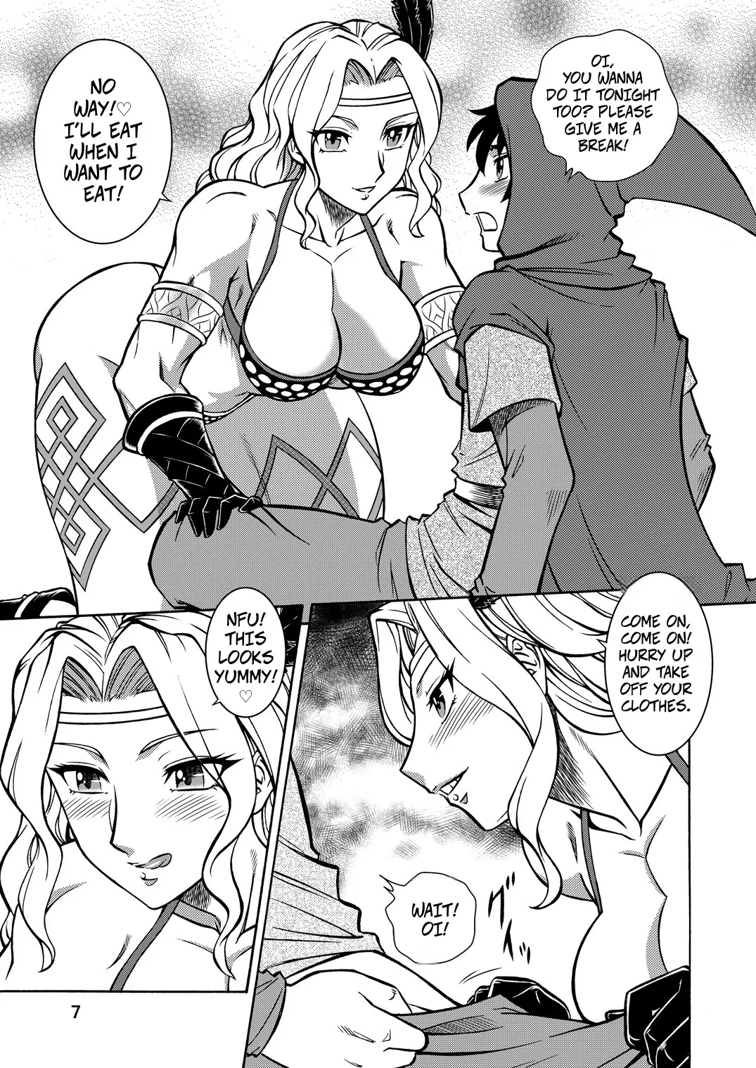 (C85) [Circle Taihei-Tengoku (Aratamaru)] NIGHTHEAD AMAZON (Dragon's Crown) [English] 画像番号 6