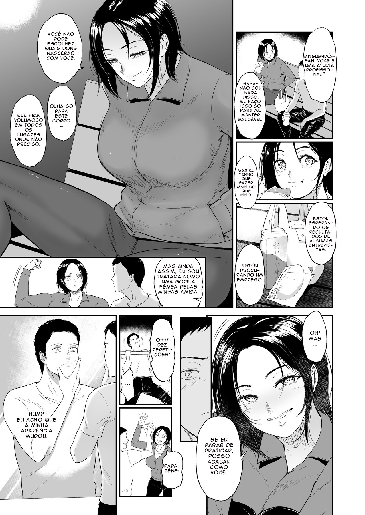 [Bifidus] Late Night Workout With Ms. Mitsushima [Portuguese] [Descensored] 图片编号 10