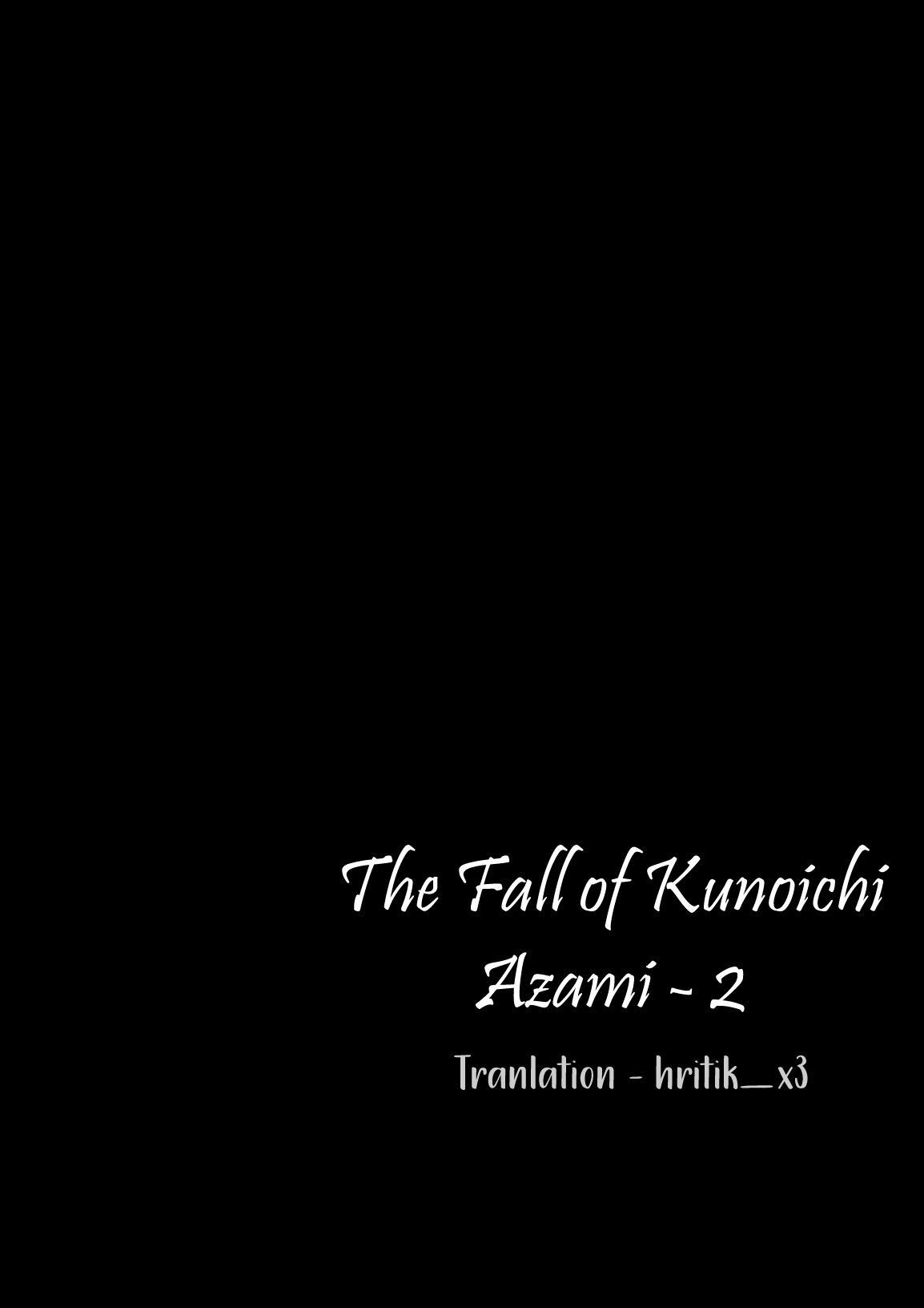 [Tamatamasanmyaku (Tamatanuki)] Kunoichi Azami ga Ochiru Made 3 [English] [Digital] image number 3