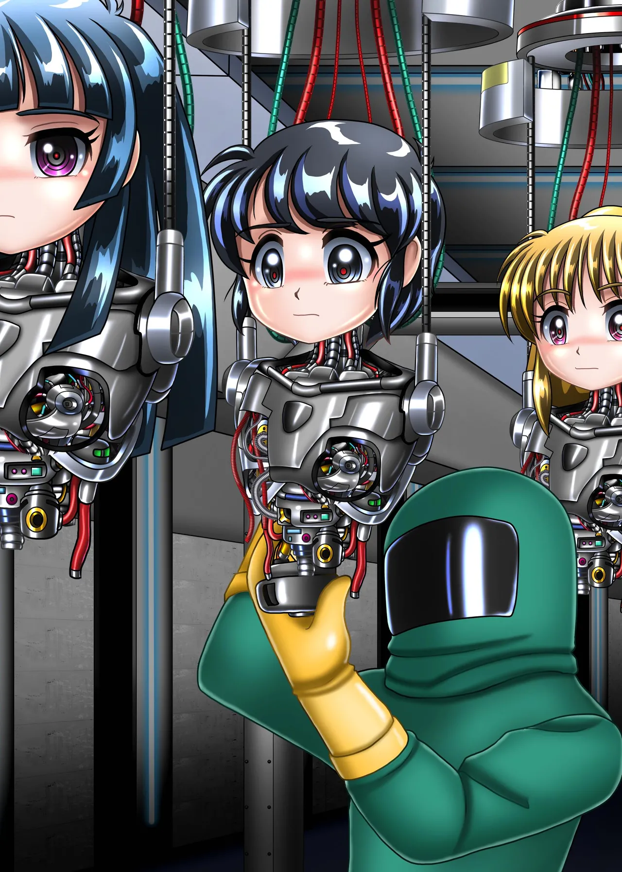 [Cyber F] TS机械人诚 (for 机械人姫奈)[Chinese][垃姬兔个人汉化] [Digital] image number 51