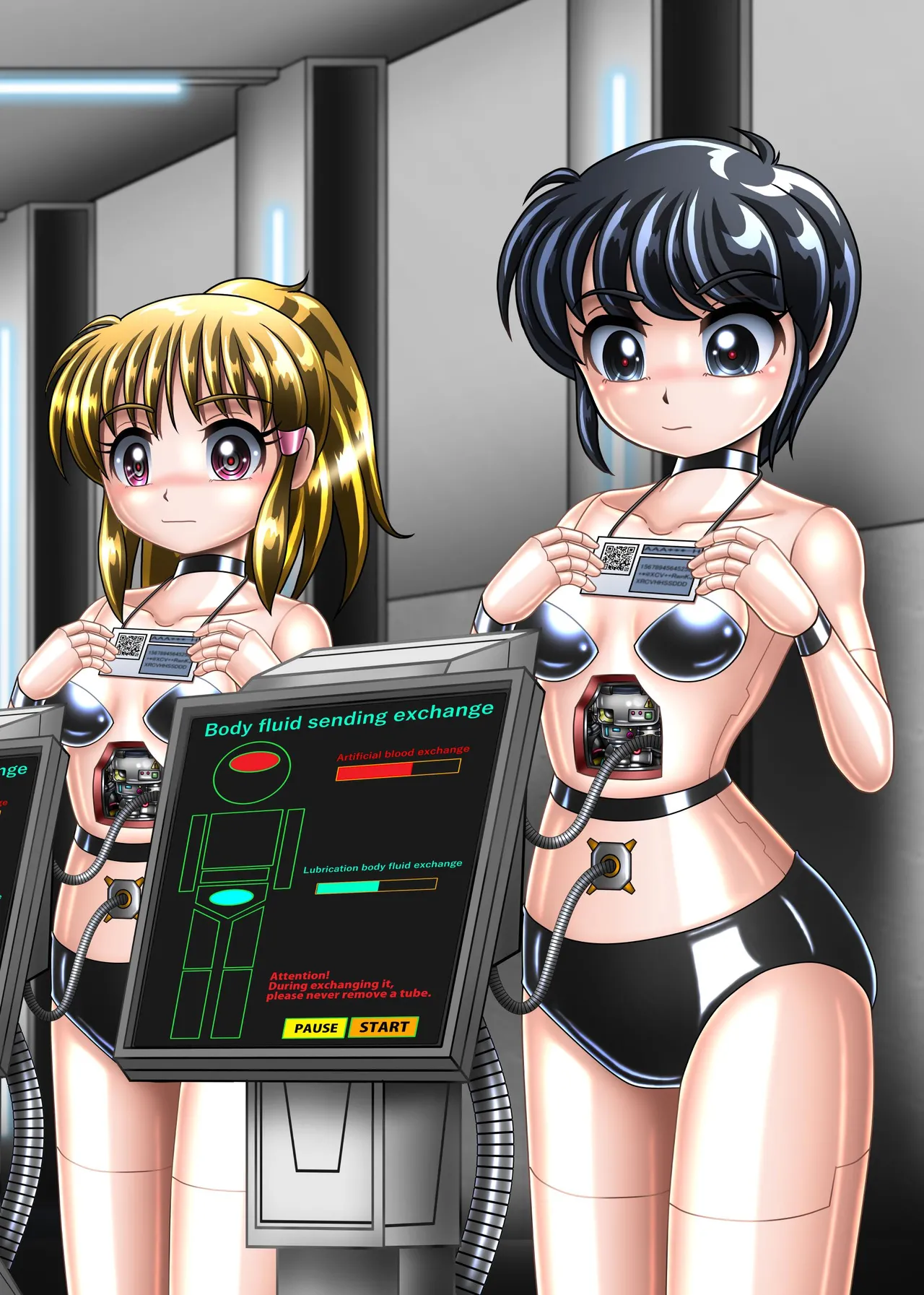 [Cyber F] TS机械人诚 (for 机械人姫奈)[Chinese][垃姬兔个人汉化] [Digital] image number 59