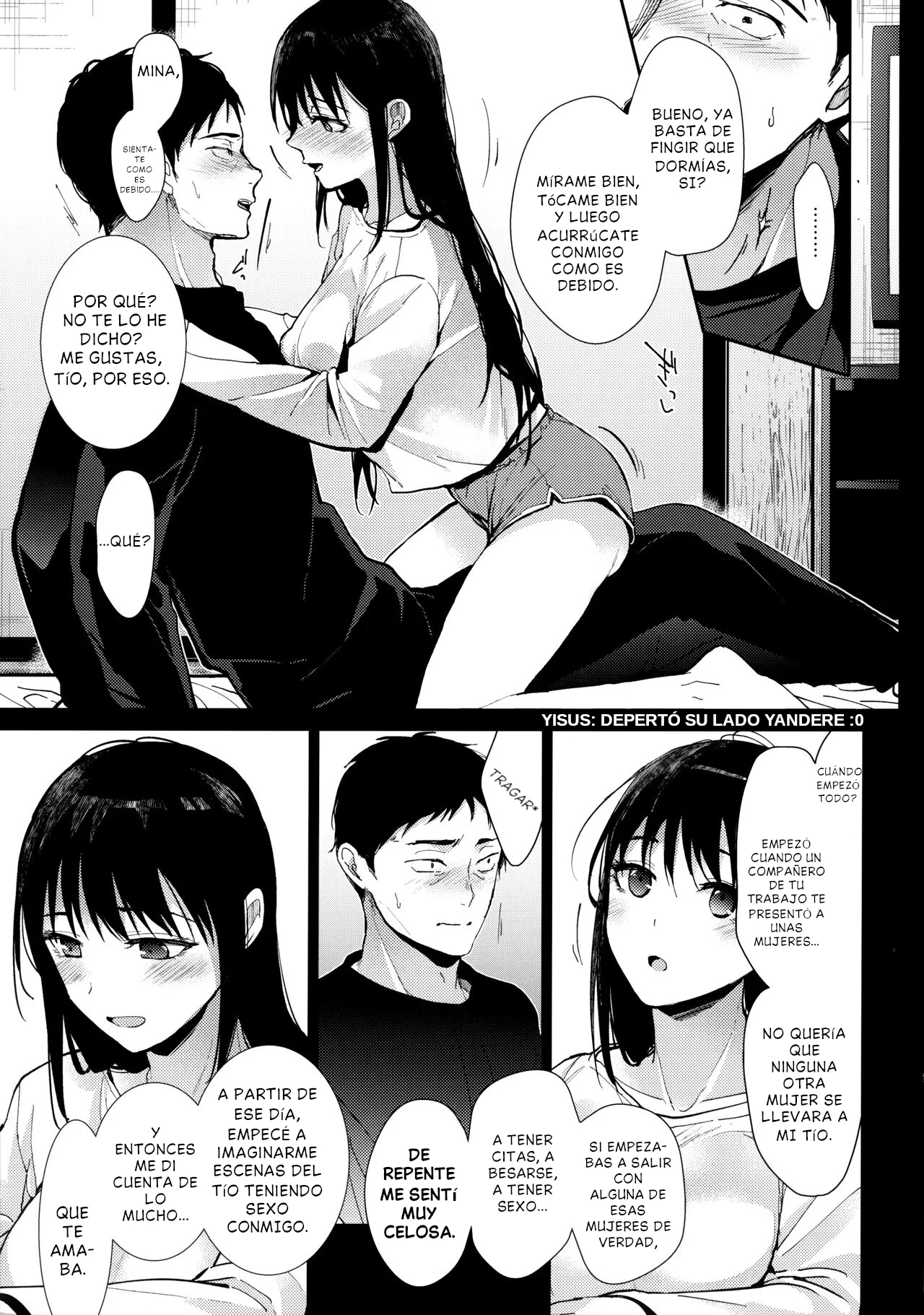 [Renainou (Mizuyuki)] Watashi ni wa Oji-san Shika Inai Zenpen | Solo tengo a mi tío -Primera Parte- [Spanish] [Yisus Translations] [2021-12-19] image number 11