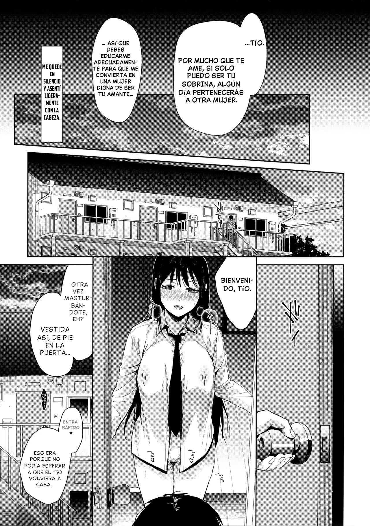 [Renainou (Mizuyuki)] Watashi ni wa Oji-san Shika Inai Zenpen | Solo tengo a mi tío -Primera Parte- [Spanish] [Yisus Translations] [2021-12-19] image number 15