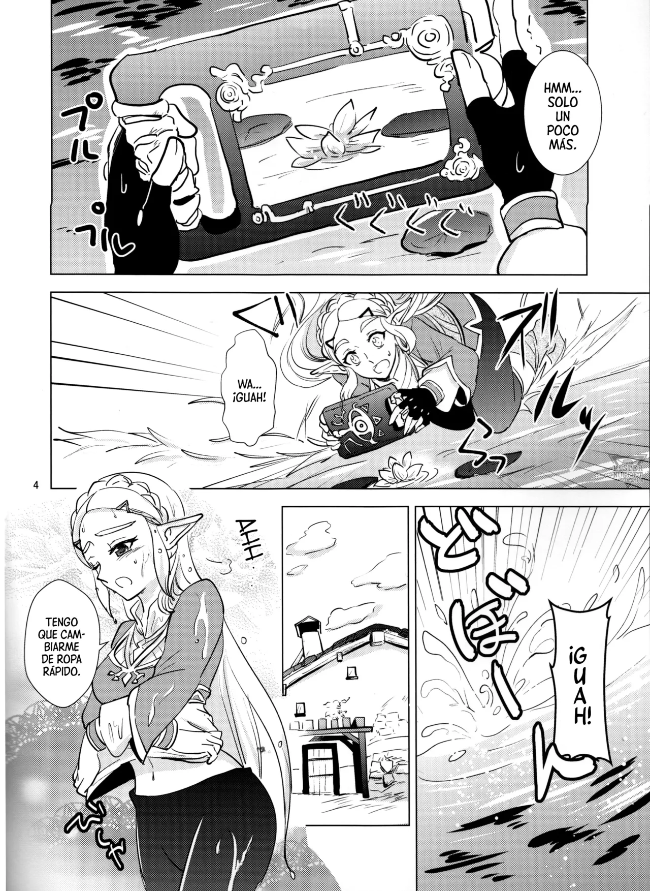 (ALL STAR 7) [Sakurakan (Kaidou Mizuki)] Sweet Blue | Azul Dulce (The Legend of Zelda: Breath of the Wild) [Spanish] [Mister Nugget] 画像番号 4