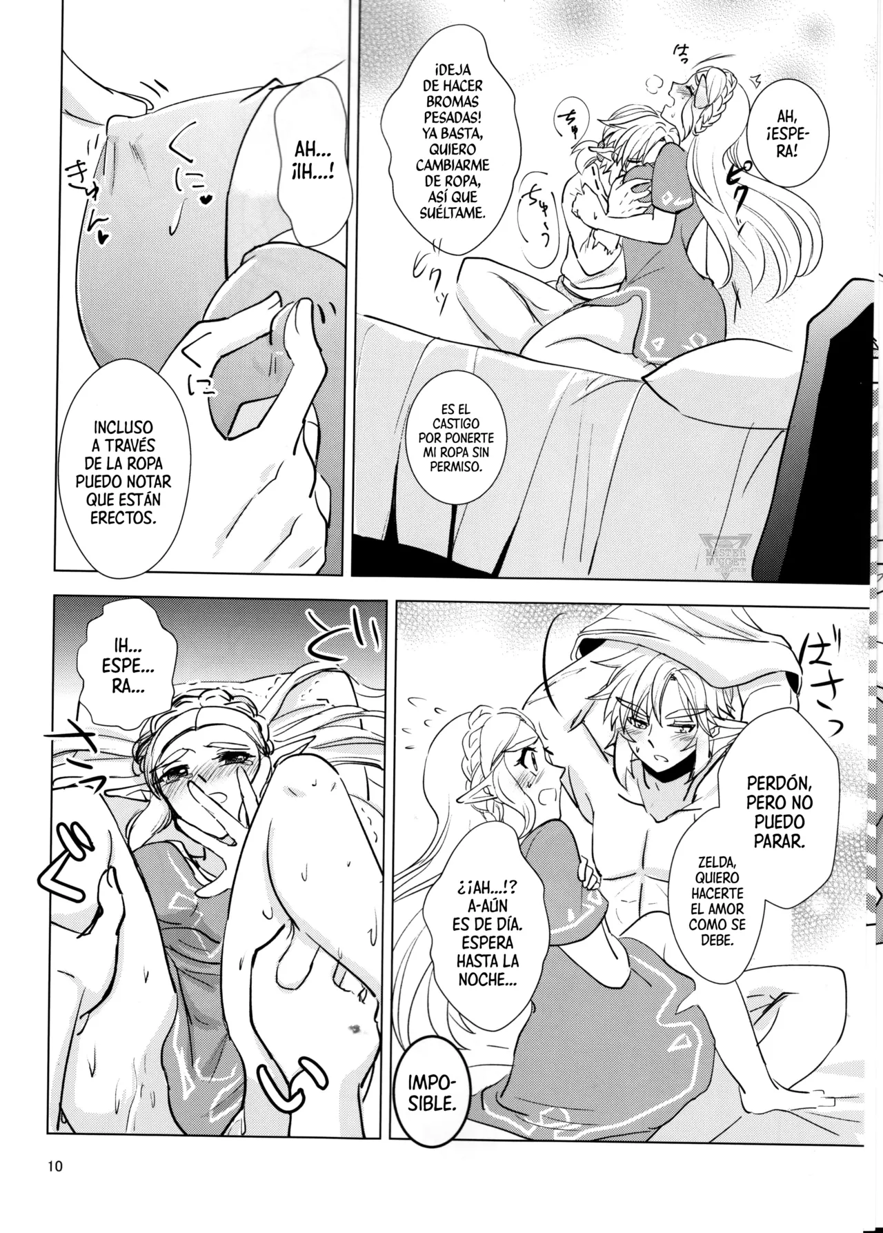 (ALL STAR 7) [Sakurakan (Kaidou Mizuki)] Sweet Blue | Azul Dulce (The Legend of Zelda: Breath of the Wild) [Spanish] [Mister Nugget] 画像番号 10