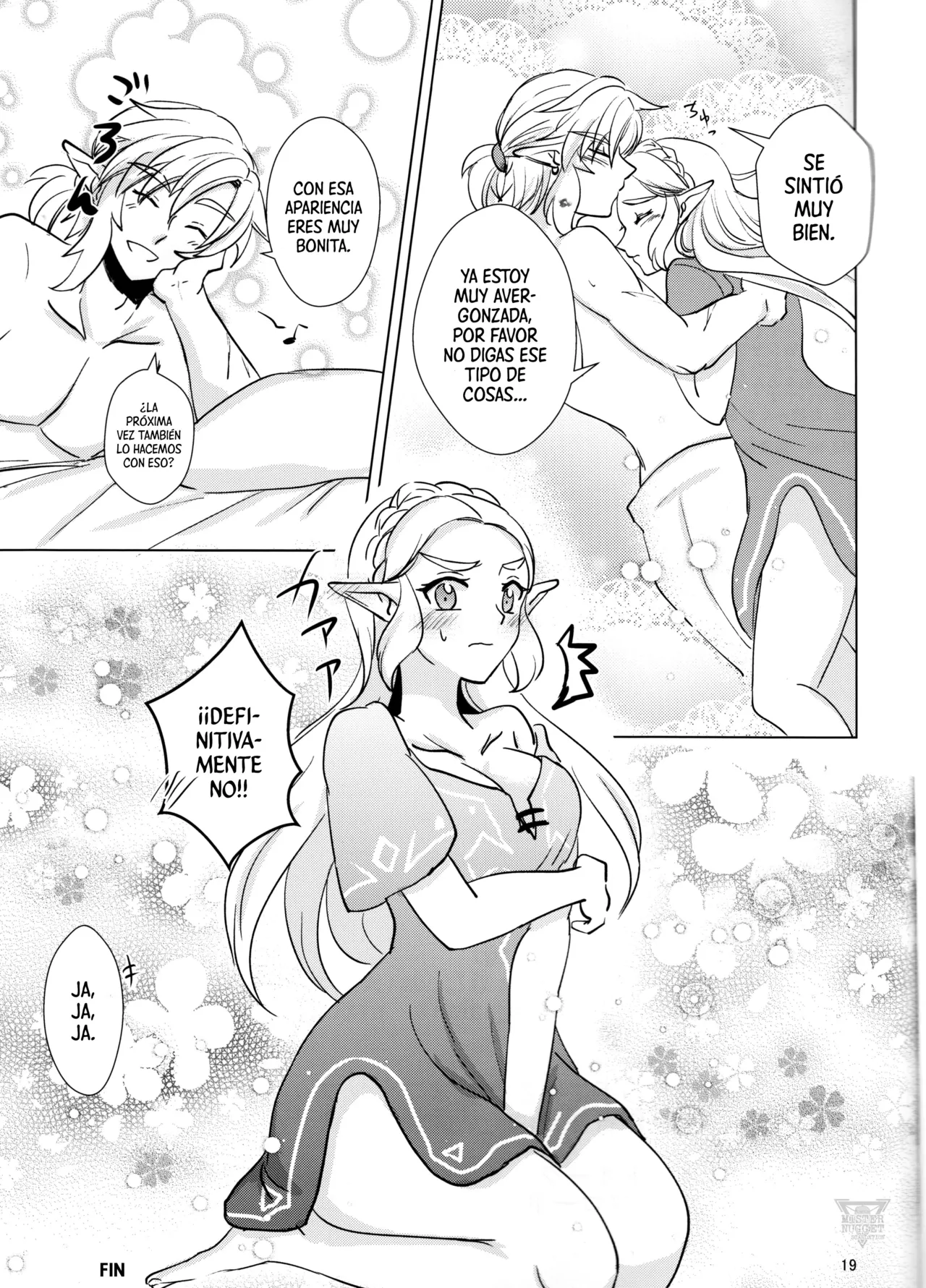 (ALL STAR 7) [Sakurakan (Kaidou Mizuki)] Sweet Blue | Azul Dulce (The Legend of Zelda: Breath of the Wild) [Spanish] [Mister Nugget] 画像番号 19