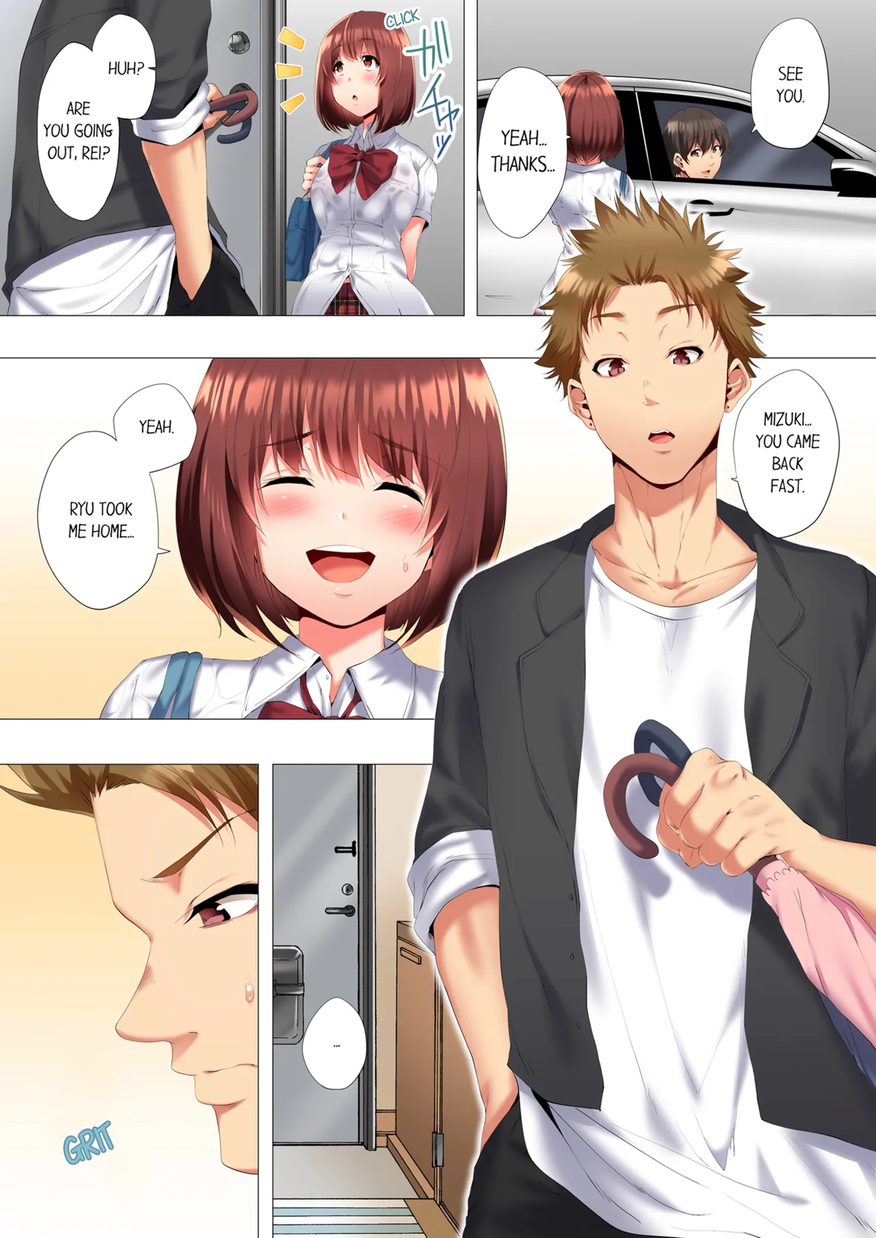 [Kanitomato] Futari de Watashi o Ikasenaide...! ~Kurayami, Majiwaru Kyoudai Futon~  | My 2 Step-Brothers are Ganging Up on Me!  Vol.1  [English] [Decensored] [Ongoing] image number 6