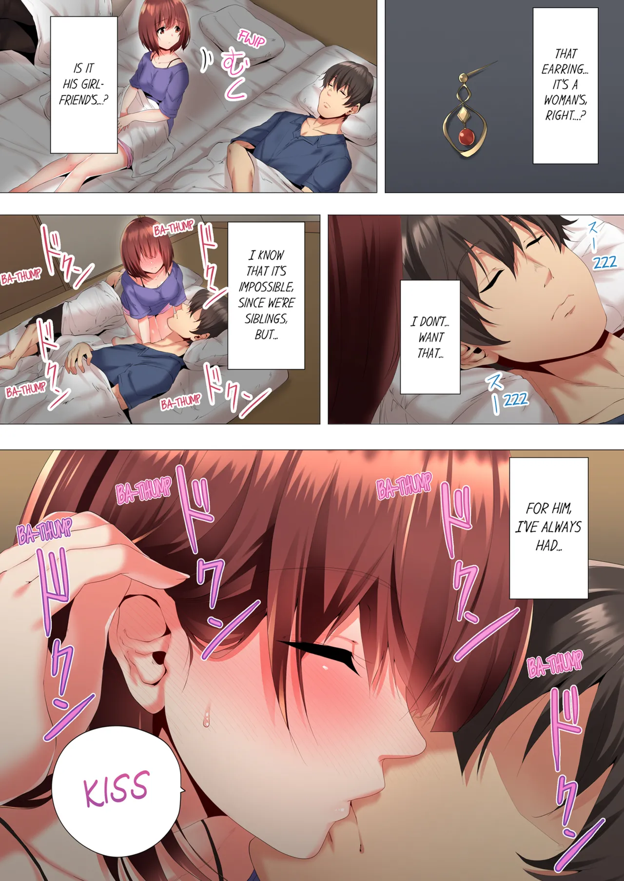 [Kanitomato] Futari de Watashi o Ikasenaide...! ~Kurayami, Majiwaru Kyoudai Futon~  | My 2 Step-Brothers are Ganging Up on Me!  Vol.1  [English] [Decensored] [Ongoing] image number 9