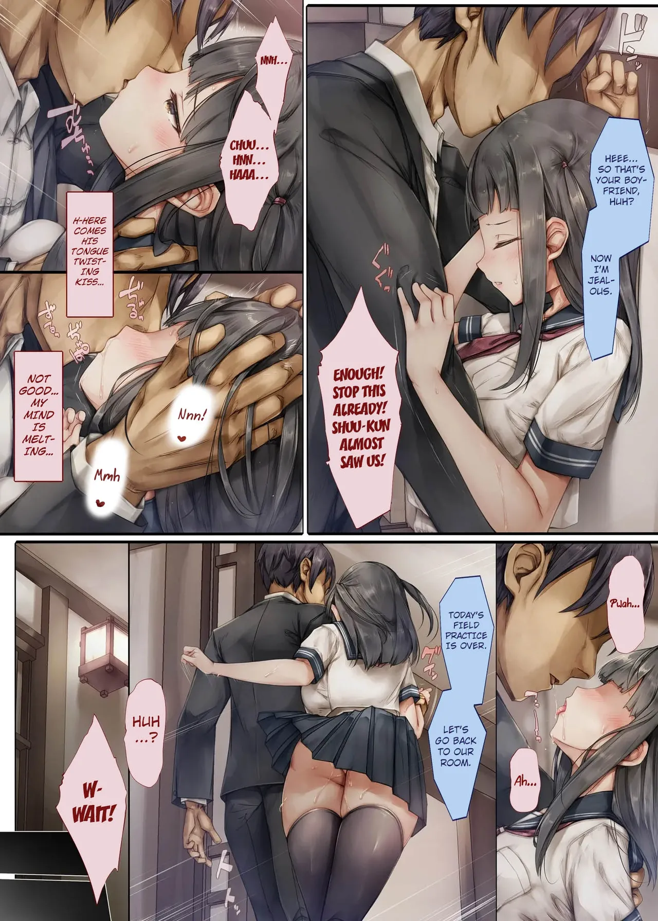 [Shiro Kuro Usa (Sugiyuu)] Kiyowa na Kanojo wa Aragaenai ~Intern Netorare Choukyou Jisshuu~ [English] [Saikey] numero di immagine  36