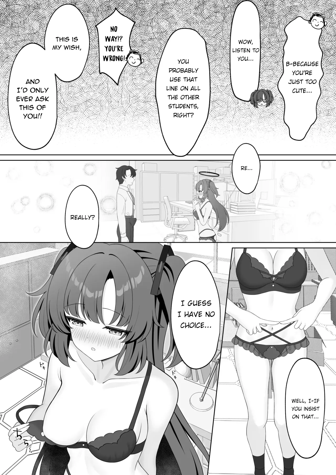 [Kurumi no Atelier (Futaba Kurumi)] Sensei! Nan desu ka Kono Ikagawashii Shitagi wa! (Blue Archive) [English] [EdenOfKivotos] [Digital] 图片编号 7