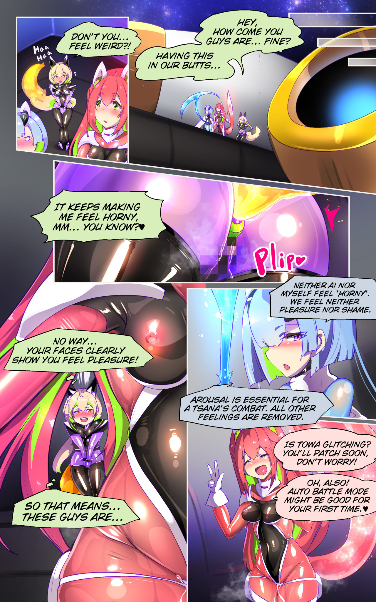 [Yaseuma Lo-Ru] A manga about a girl who is reincarnated as a combat android, and then has a very erotic experience and turns evil - Senkou Heijo Prikke Tsana - 이미지 번호 13