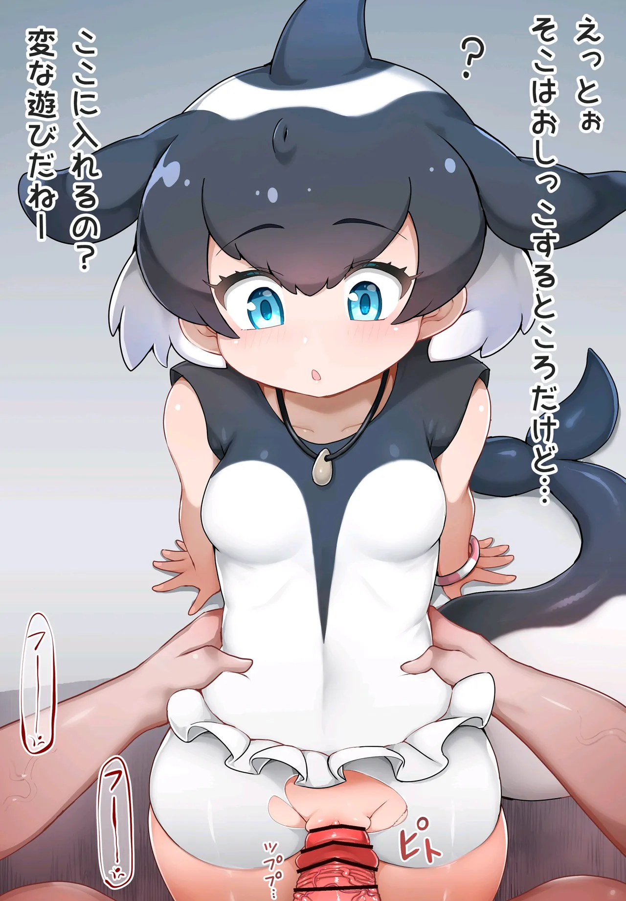 [しこりぱ]イロワケイルカちゃん対面立位 이미지 번호 2