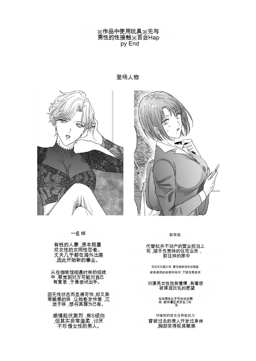 [7menzippo (Kamishira Akira)] Nonke Onna, Lesbian Hitozuma ni NTR masu. 3[中国翻译] 图片编号 2