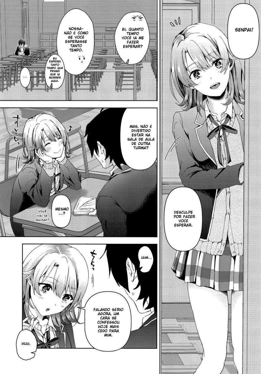 (C92) [Shirojia (Shirono Jia)] Yahari Ore wa Isshiki Iroha no Shoujou de Odoritsuzukeru. | Isshiki Iroha continues to manipulate me, as I expected. (Yahari Ore no Seishun Love Come wa Machigatteiru.) [Portuguese-BR] numero di immagine  2