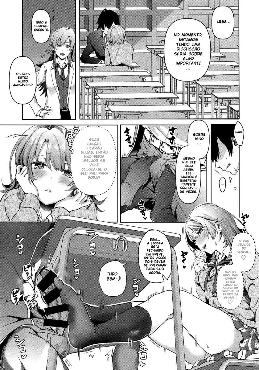 (C92) [Shirojia (Shirono Jia)] Yahari Ore wa Isshiki Iroha no Shoujou de Odoritsuzukeru. | Isshiki Iroha continues to manipulate me, as I expected. (Yahari Ore no Seishun Love Come wa Machigatteiru.) [Portuguese-BR] numero di immagine  6