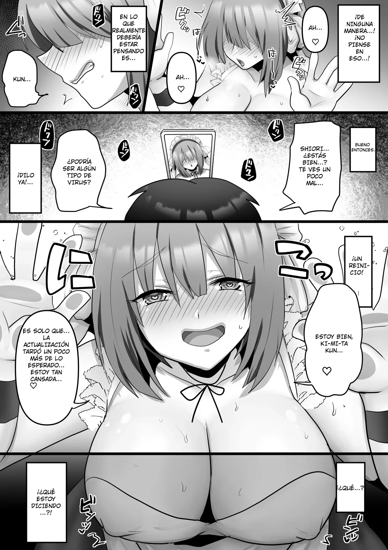 [Mofuya (Ashitaba Mofu)] Ore dake no AI kanojo ga NTRreru｜Me Robaron a Mi Exclusiva Novia de IA [Spanish] [Dear (SQLEE)] numero di immagine  43