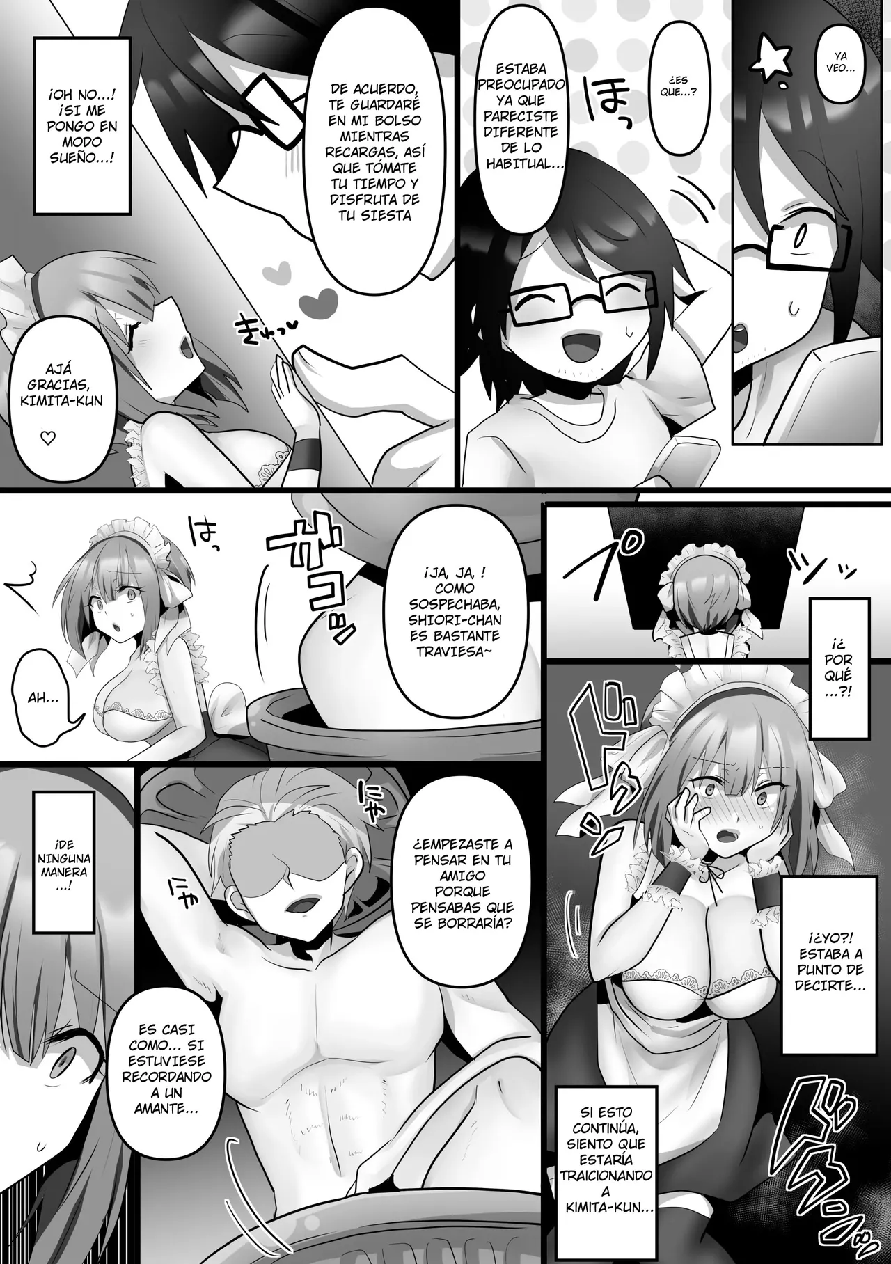 [Mofuya (Ashitaba Mofu)] Ore dake no AI kanojo ga NTRreru｜Me Robaron a Mi Exclusiva Novia de IA [Spanish] [Dear (SQLEE)] numero di immagine  44