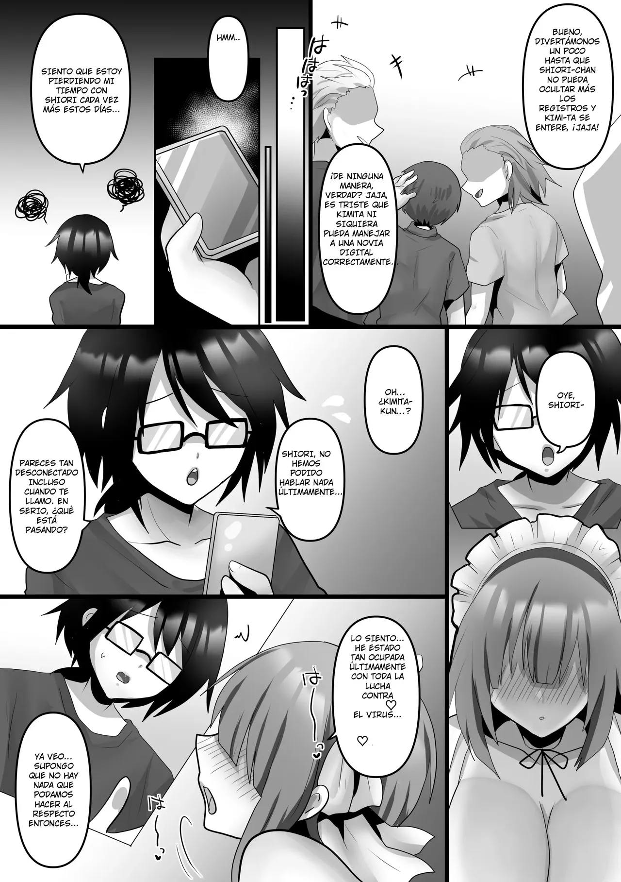 [Mofuya (Ashitaba Mofu)] Ore dake no AI kanojo ga NTRreru｜Me Robaron a Mi Exclusiva Novia de IA [Spanish] [Dear (SQLEE)] numero di immagine  57