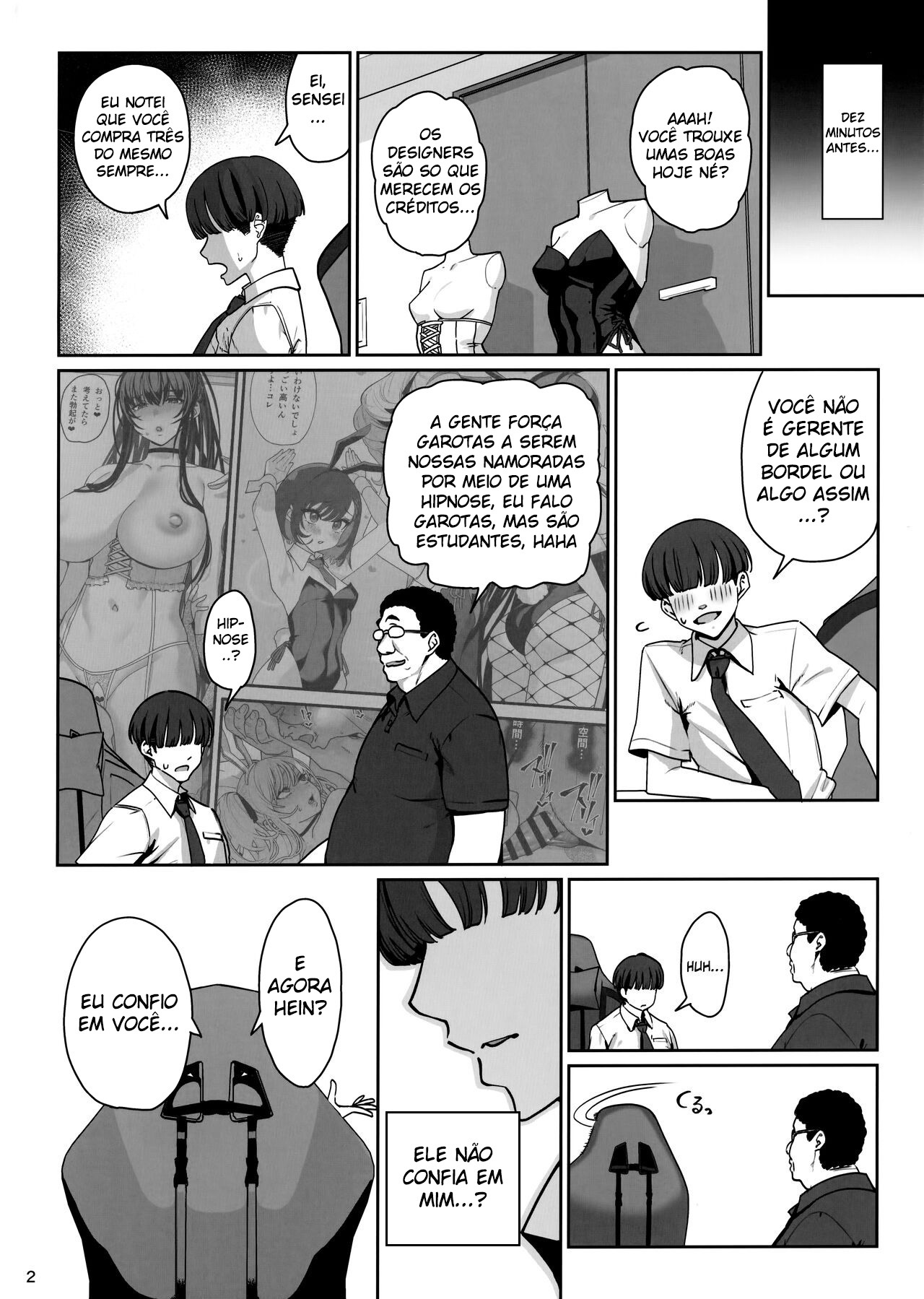 (C104) [Ranshi to Kimi to. (santa)] Kanojo Saimin Revenge [Portuguese-BR] 3eme image