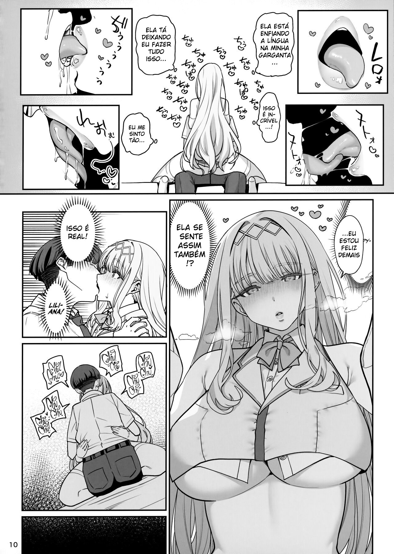 (C104) [Ranshi to Kimi to. (santa)] Kanojo Saimin Revenge [Portuguese-BR] 11eme image