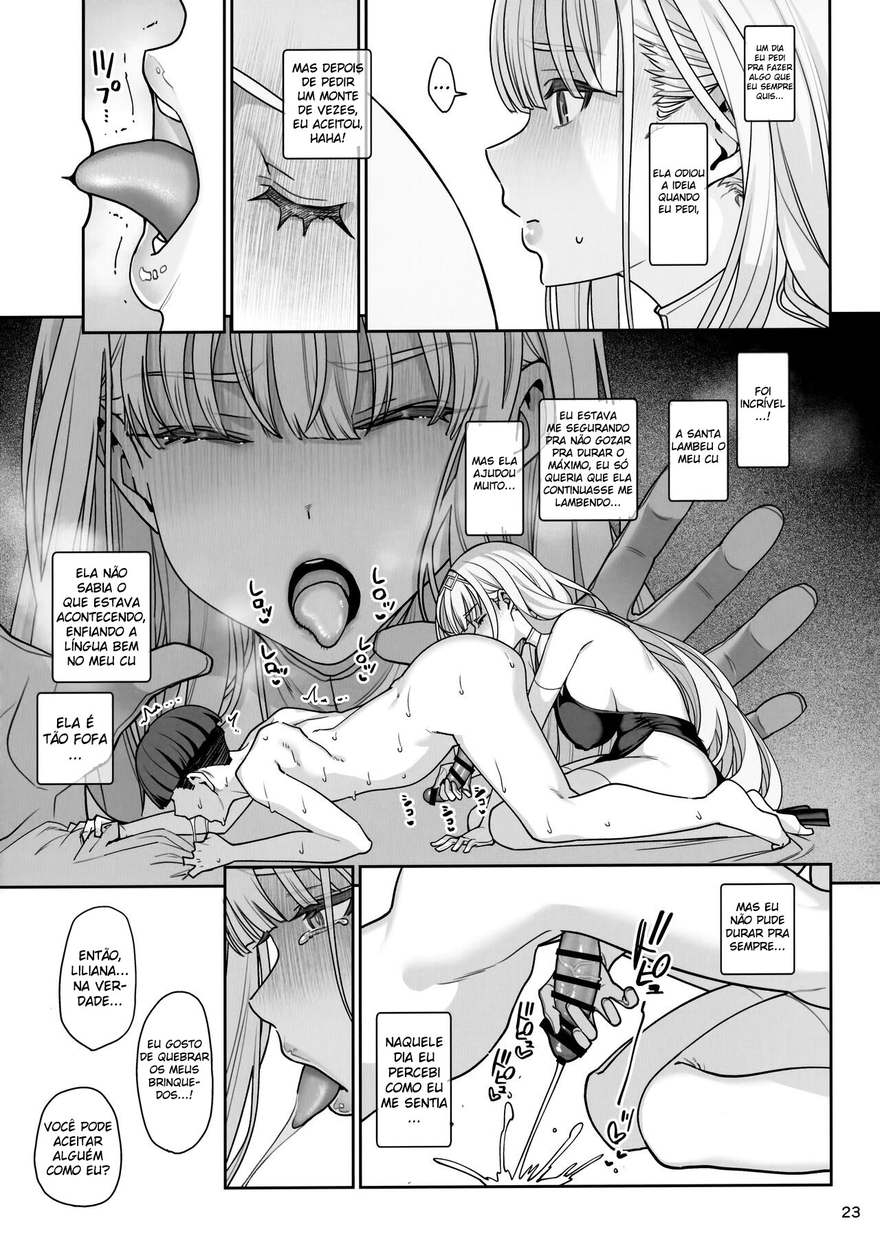 (C104) [Ranshi to Kimi to. (santa)] Kanojo Saimin Revenge [Portuguese-BR] 24eme image