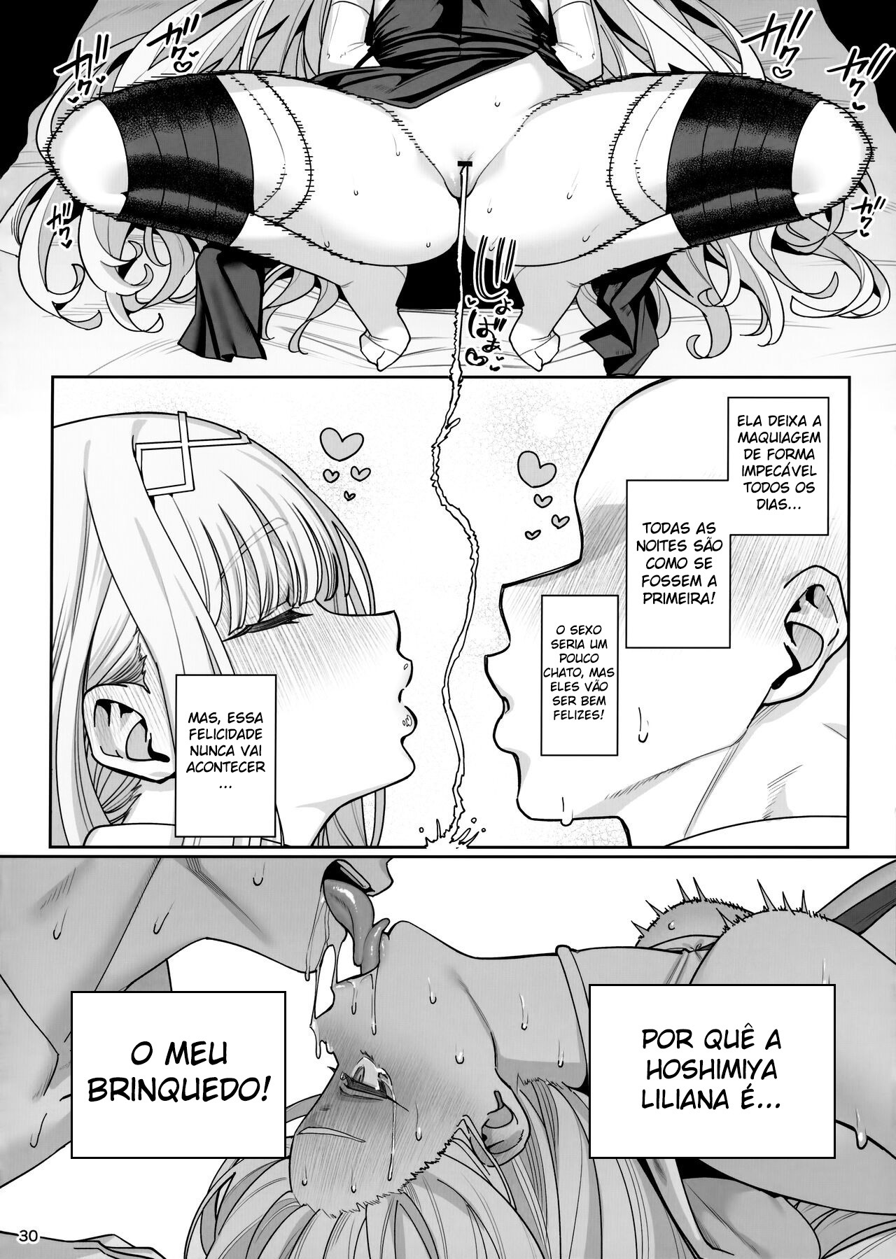 (C104) [Ranshi to Kimi to. (santa)] Kanojo Saimin Revenge [Portuguese-BR] 31eme image