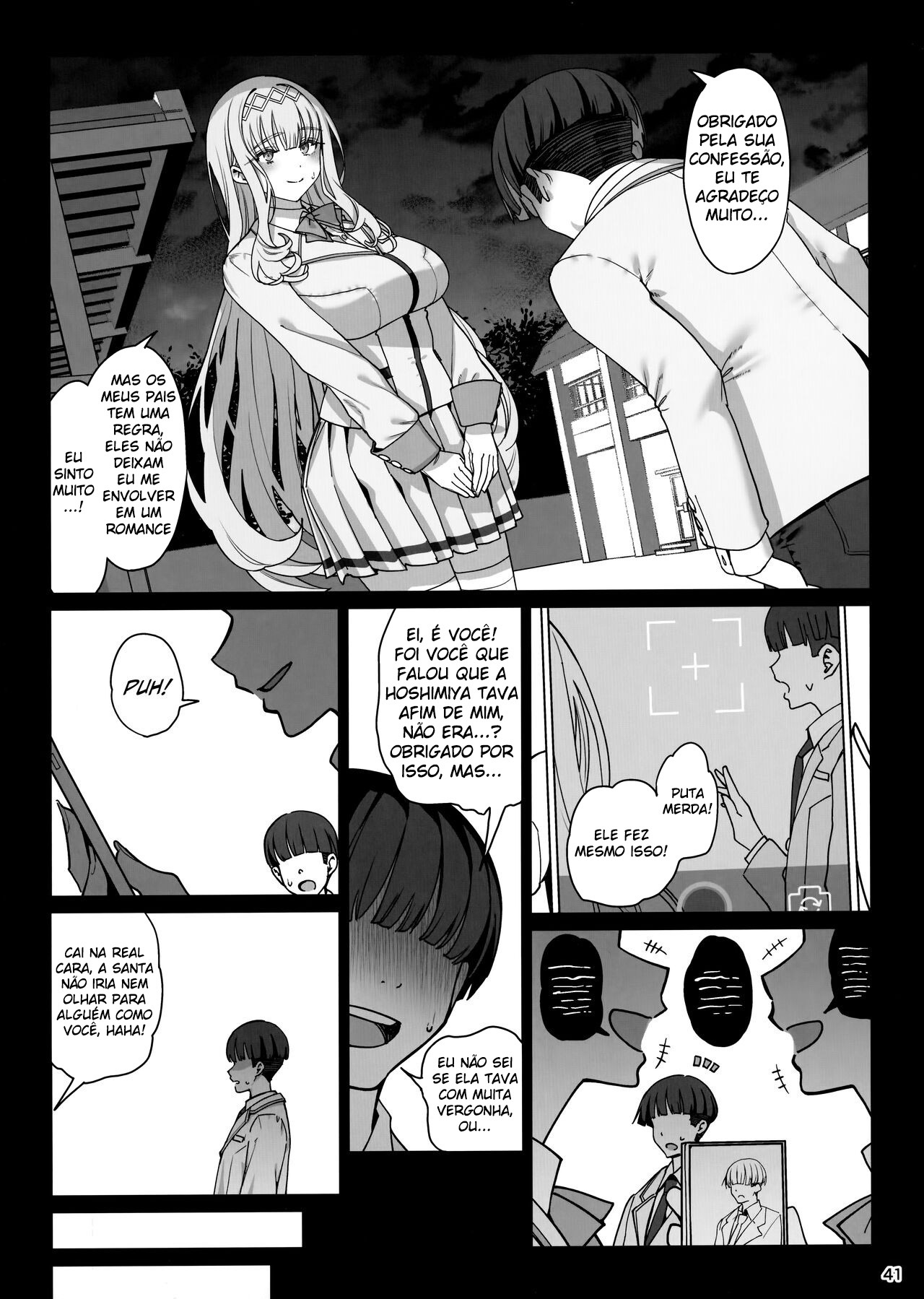 (C104) [Ranshi to Kimi to. (santa)] Kanojo Saimin Revenge [Portuguese-BR] 42eme image