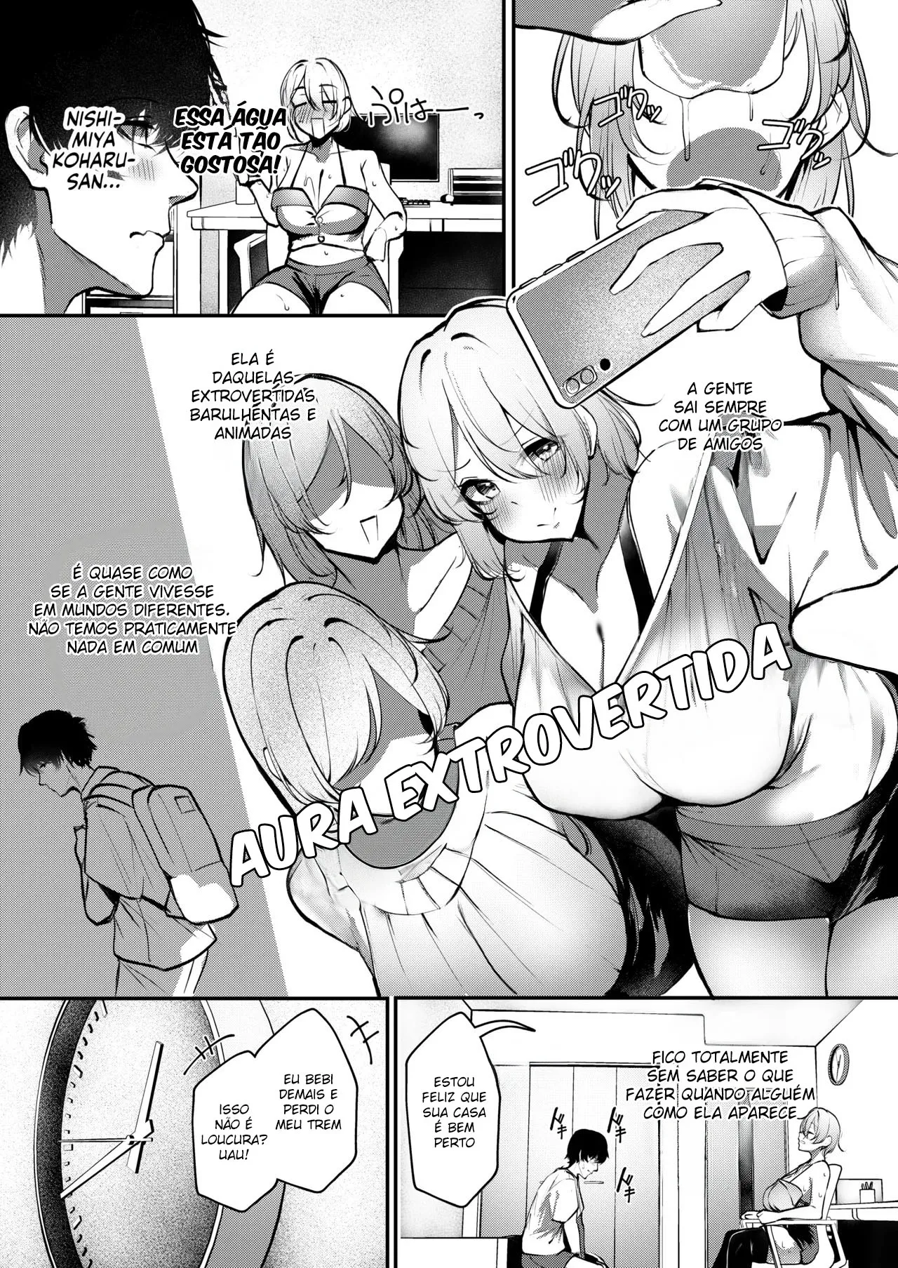 [Sakyu Syogkun (Ksyum)] Shuuden Nogashita Gal ga Maid Bikini de Gohoushi Ecchi shite Kureta Hanashi [Portuguese-BR] [Digital] 图片编号 3