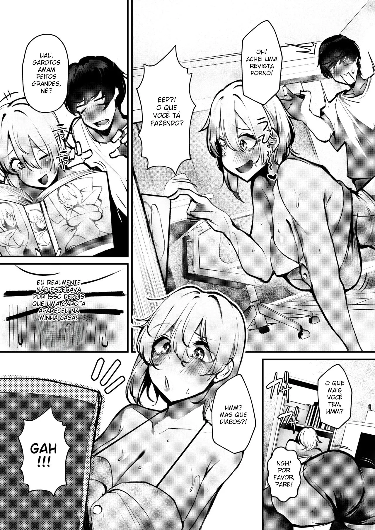 [Sakyu Syogkun (Ksyum)] Shuuden Nogashita Gal ga Maid Bikini de Gohoushi Ecchi shite Kureta Hanashi [Portuguese-BR] [Digital] 图片编号 6