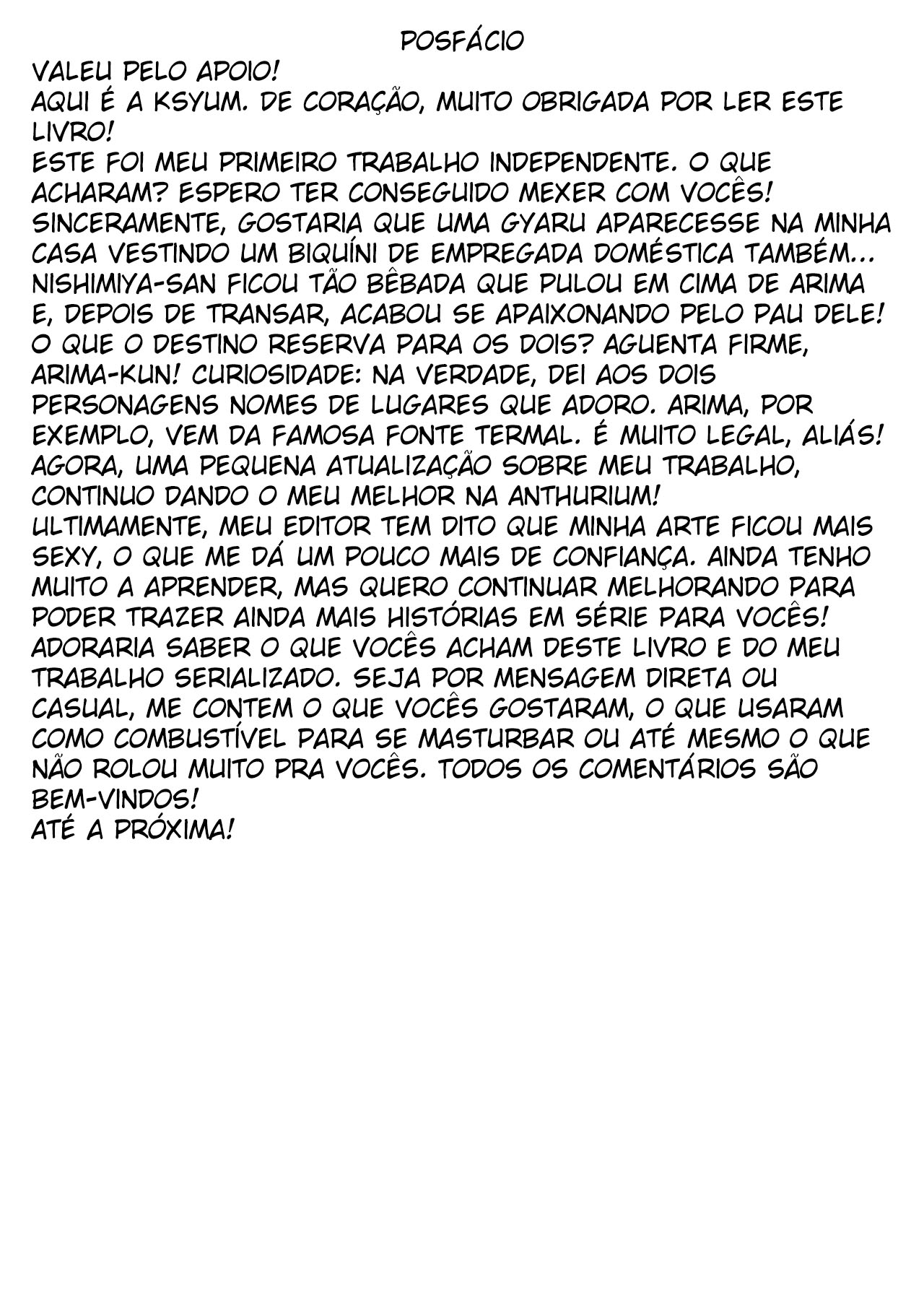 [Sakyu Syogkun (Ksyum)] Shuuden Nogashita Gal ga Maid Bikini de Gohoushi Ecchi shite Kureta Hanashi [Portuguese-BR] [Digital] 图片编号 47