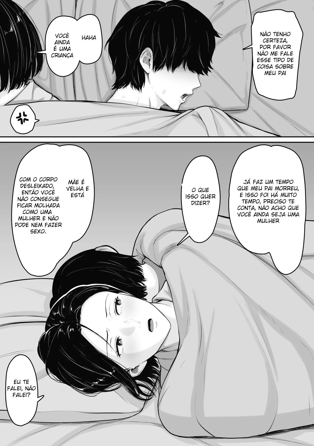 [Kuruto] Kimottama Kaa-chan to Kenka Bakari no Neet no Ore ga Kaa-san ni Nakadashi shite kara Nakayoku natta Hanashi [Portuguese-BR] image number 7