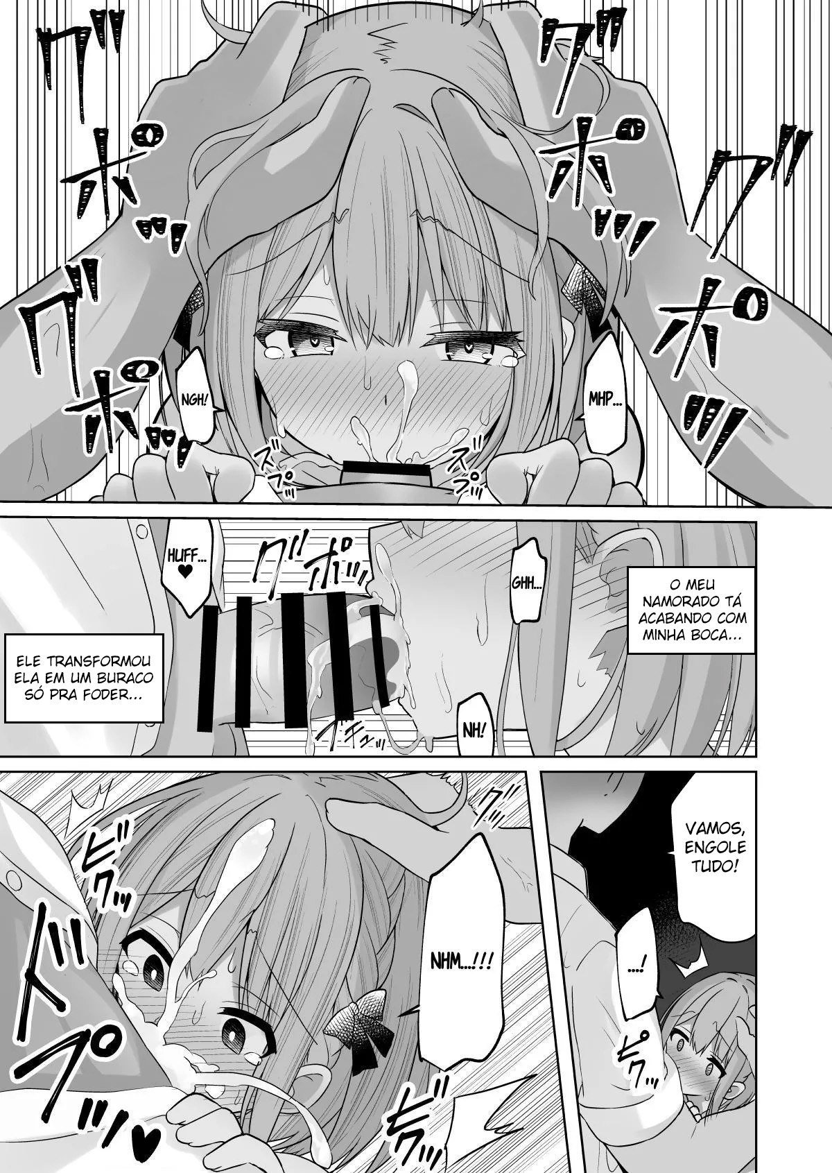 [Shinamon Tou] Kyonyuu Mesu Onaho no Shitsukekata ~Do Hentai de Do M na Kanojo~ [Portuguese-BR] Bildnummer 37