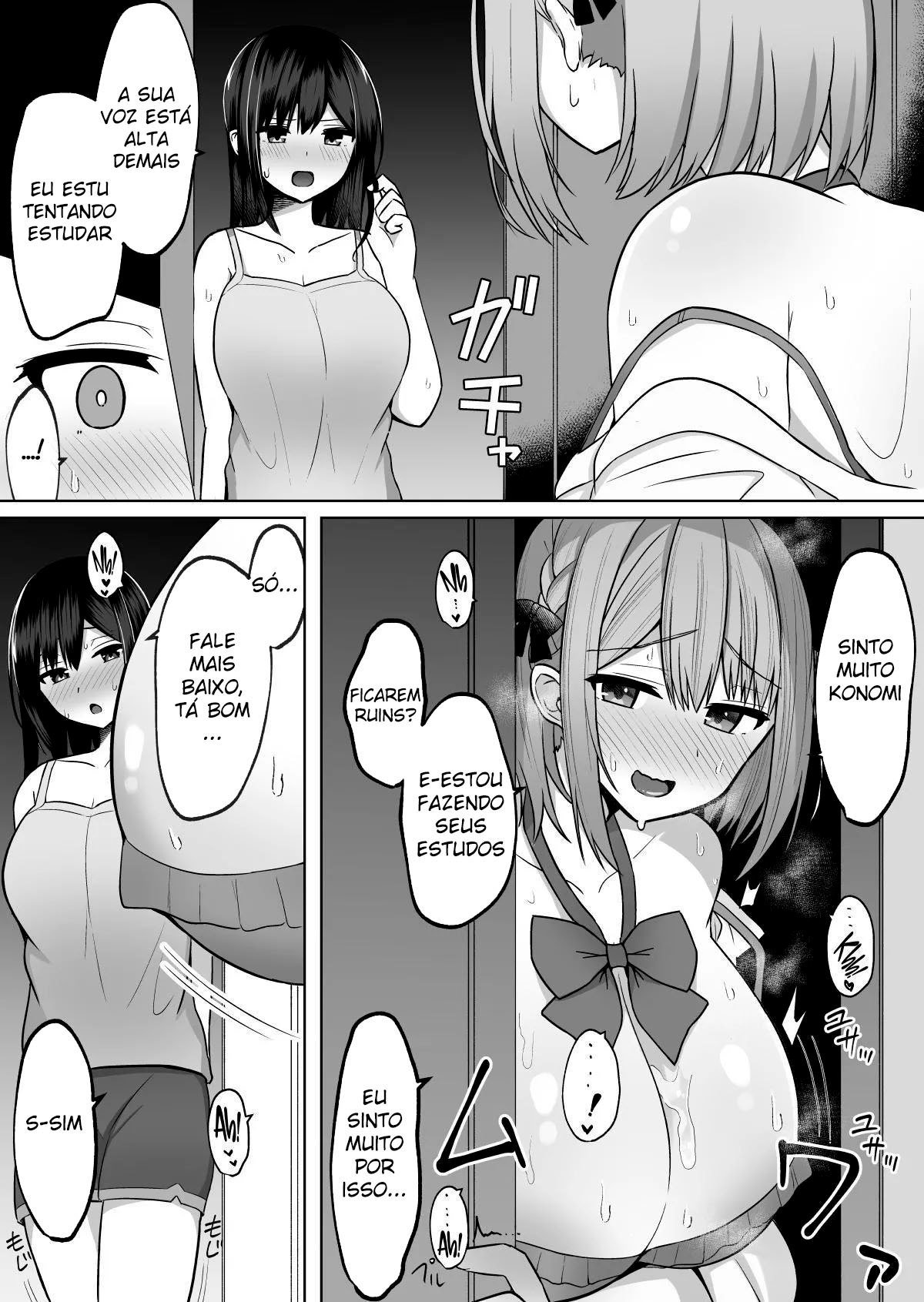 [Cinnamon Tou] Kyonyuu Mesu Onaho no Shitsukekata ~ Majime ni Miete Sukebe na Kanojo no Imouto [Portuguese-BR] imagen número 5