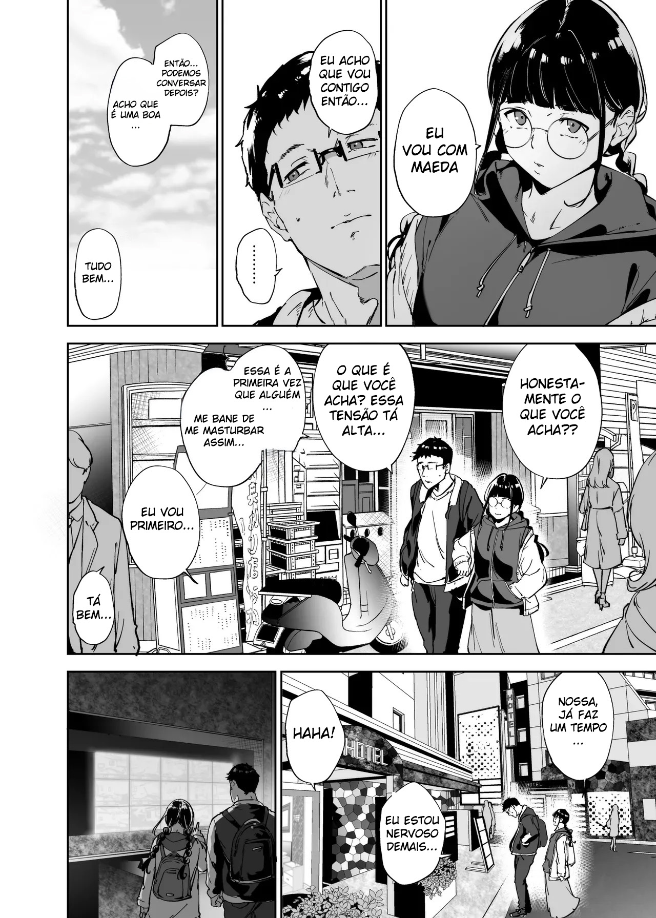 [Ringoya (Alp)] Otaku Tomodachi to no Sex wa Saikou ni Kimochi Ii 3 [Portuguese-BR] 이미지 번호 21