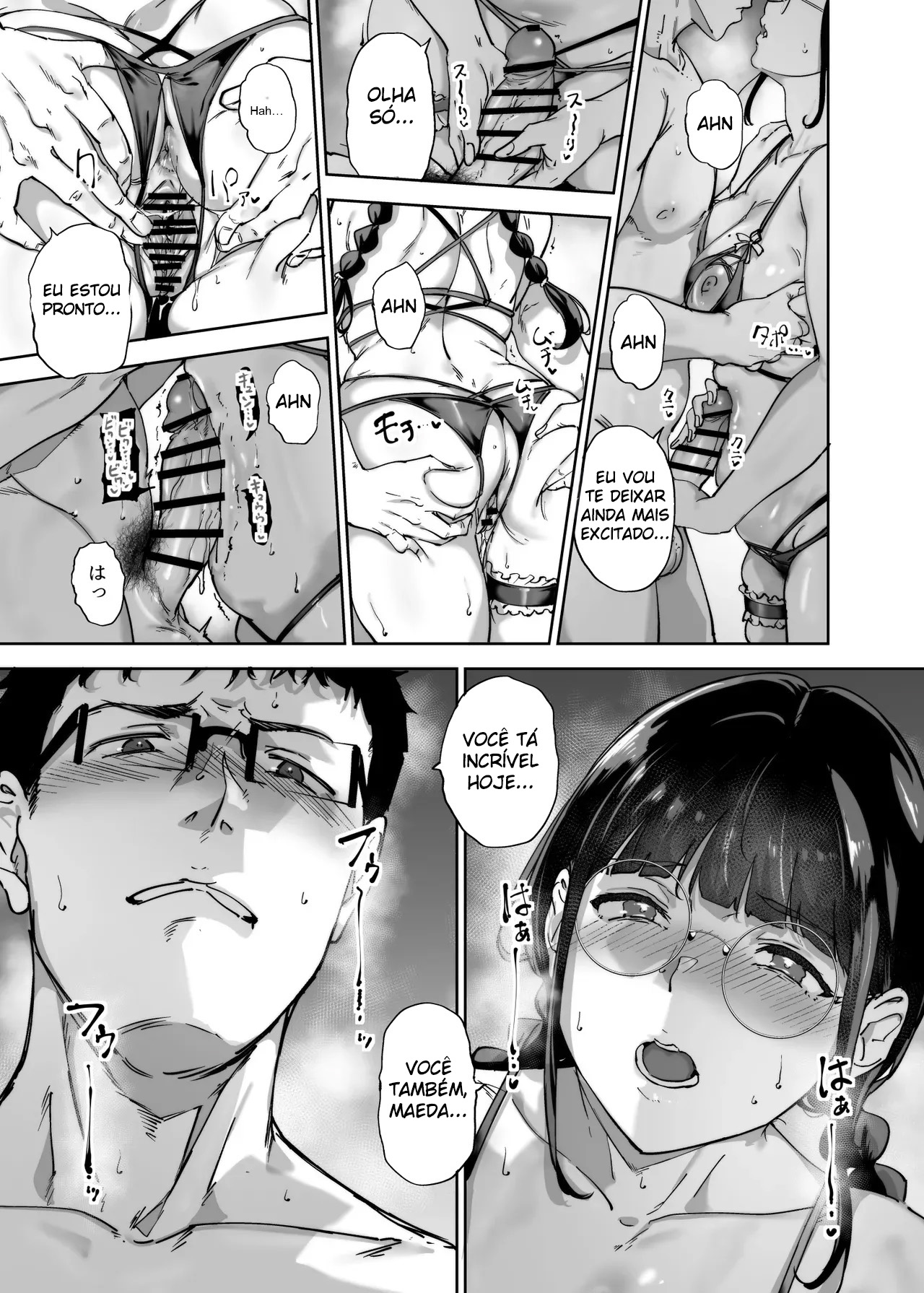 [Ringoya (Alp)] Otaku Tomodachi to no Sex wa Saikou ni Kimochi Ii 3 [Portuguese-BR] 이미지 번호 26