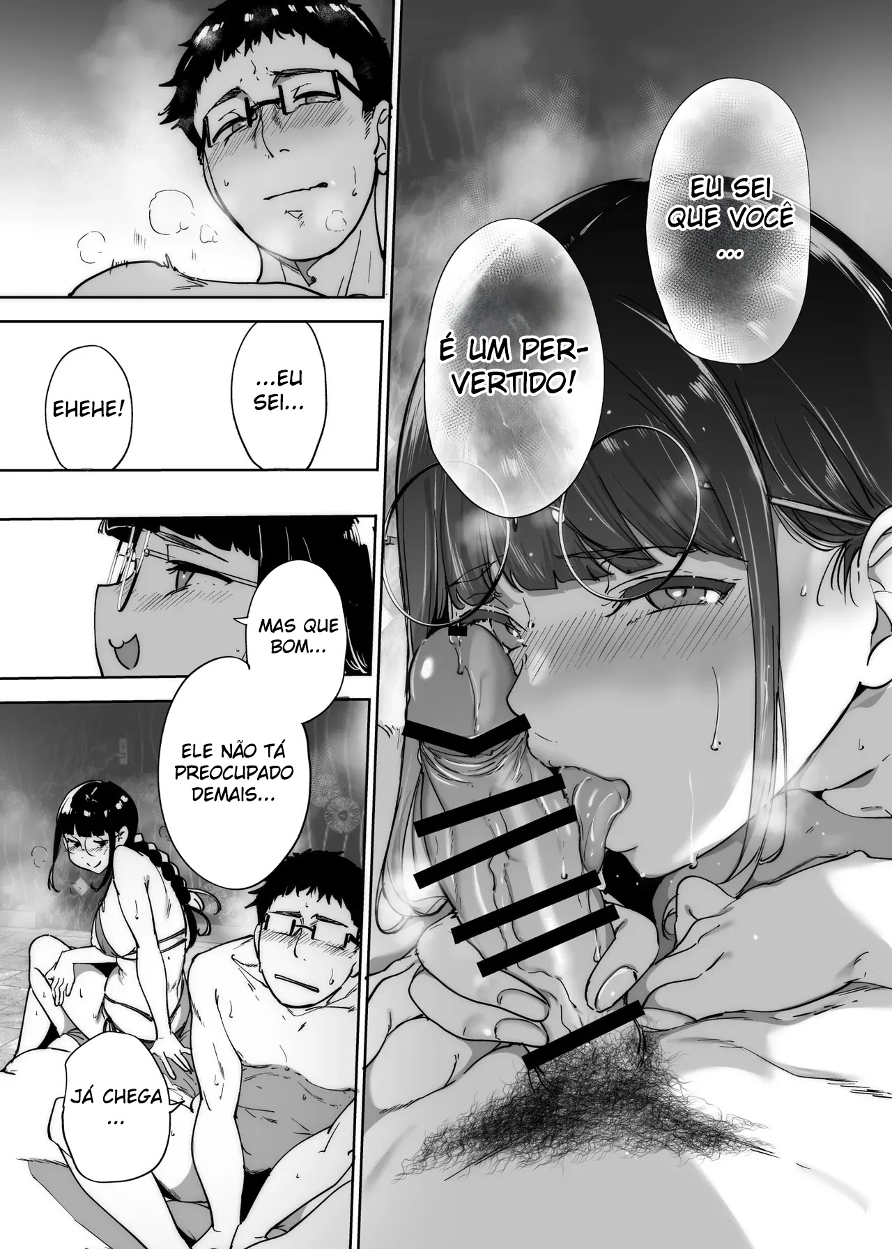 [Ringoya (Alp)] Otaku Tomodachi to no Sex wa Saikou ni Kimochi Ii 3 [Portuguese-BR] 이미지 번호 46